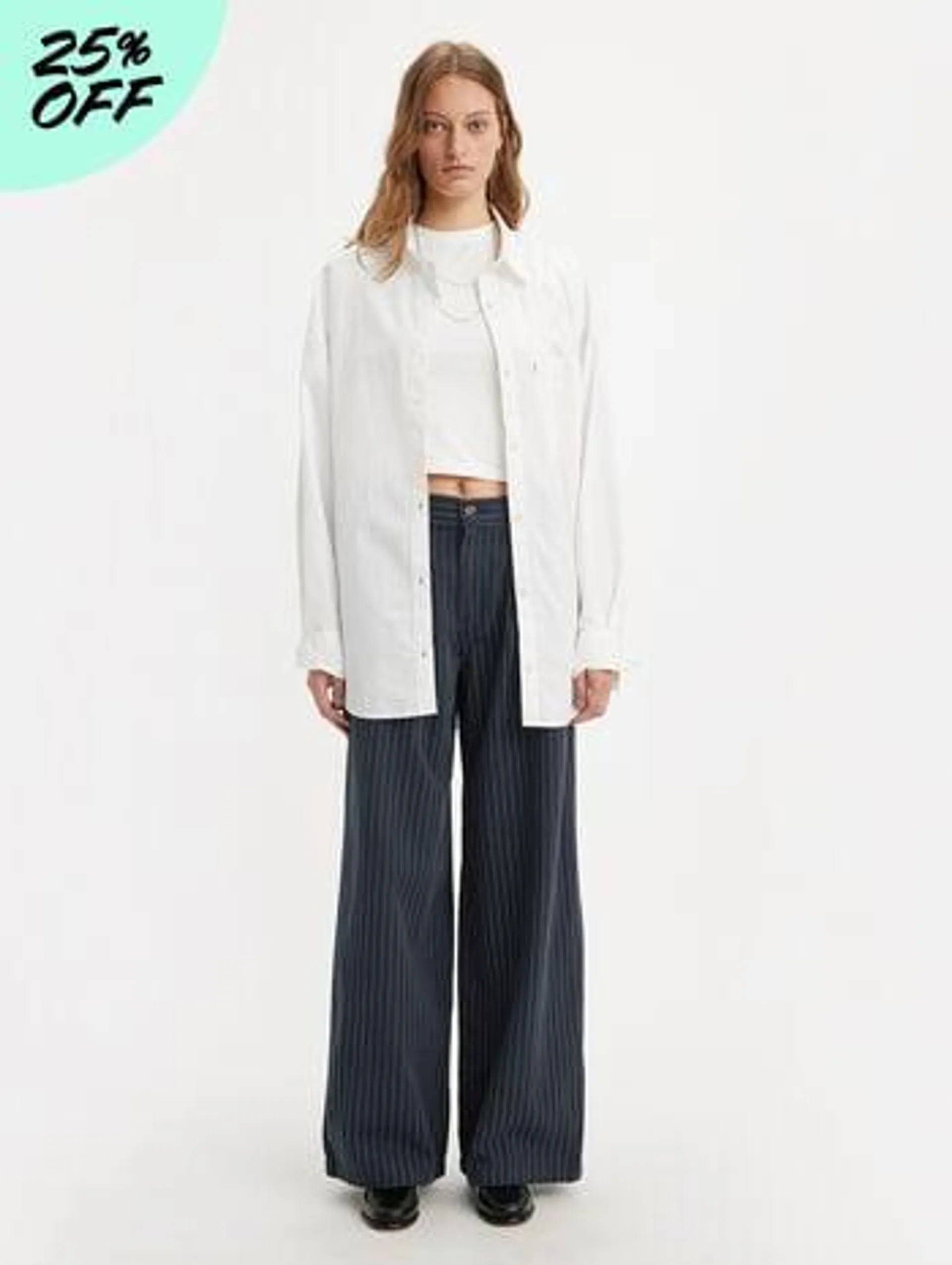 Levi's® Women's Pleated Wide-Leg Trousers