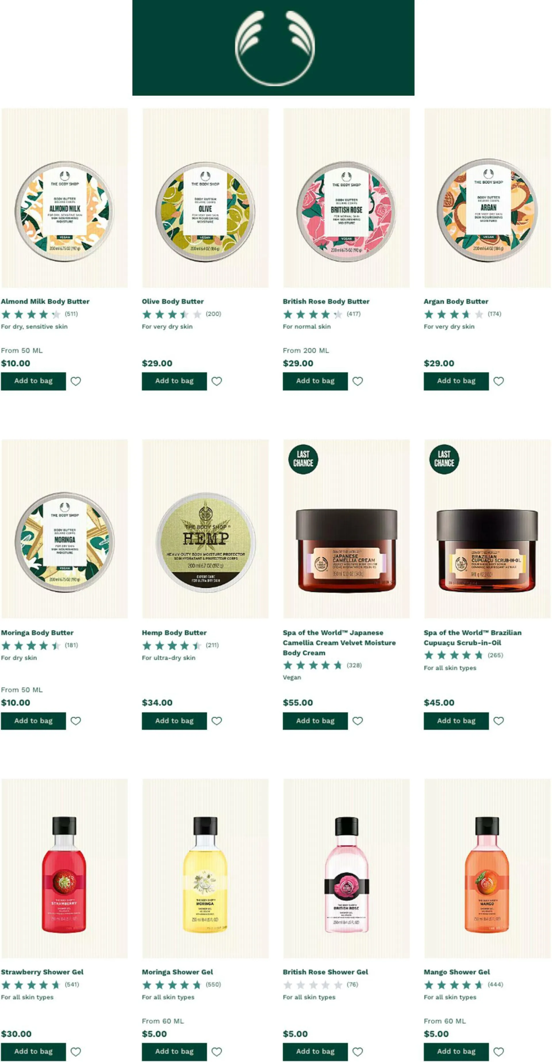 The Body Shop Current catalogue - 1