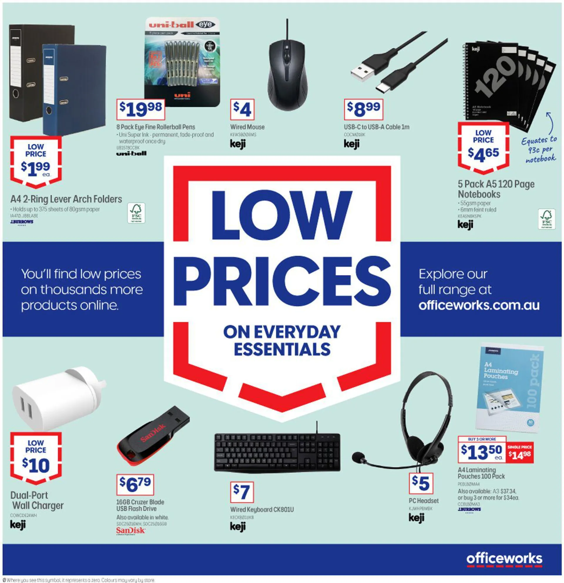 Officeworks Current catalogue - 28