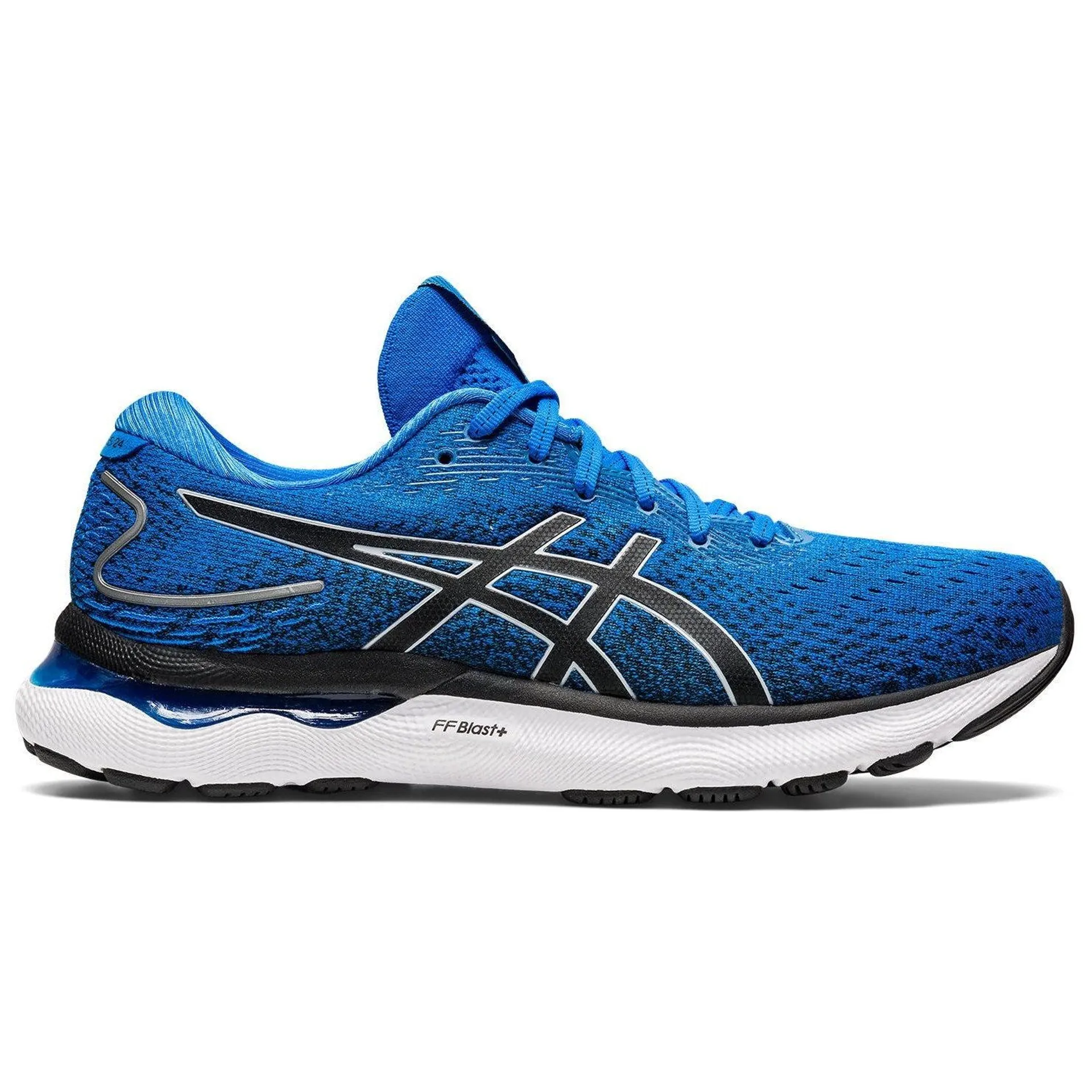 ASICS Gel Nimbus 24 - Mens - Electric Blue/Piedmont Grey