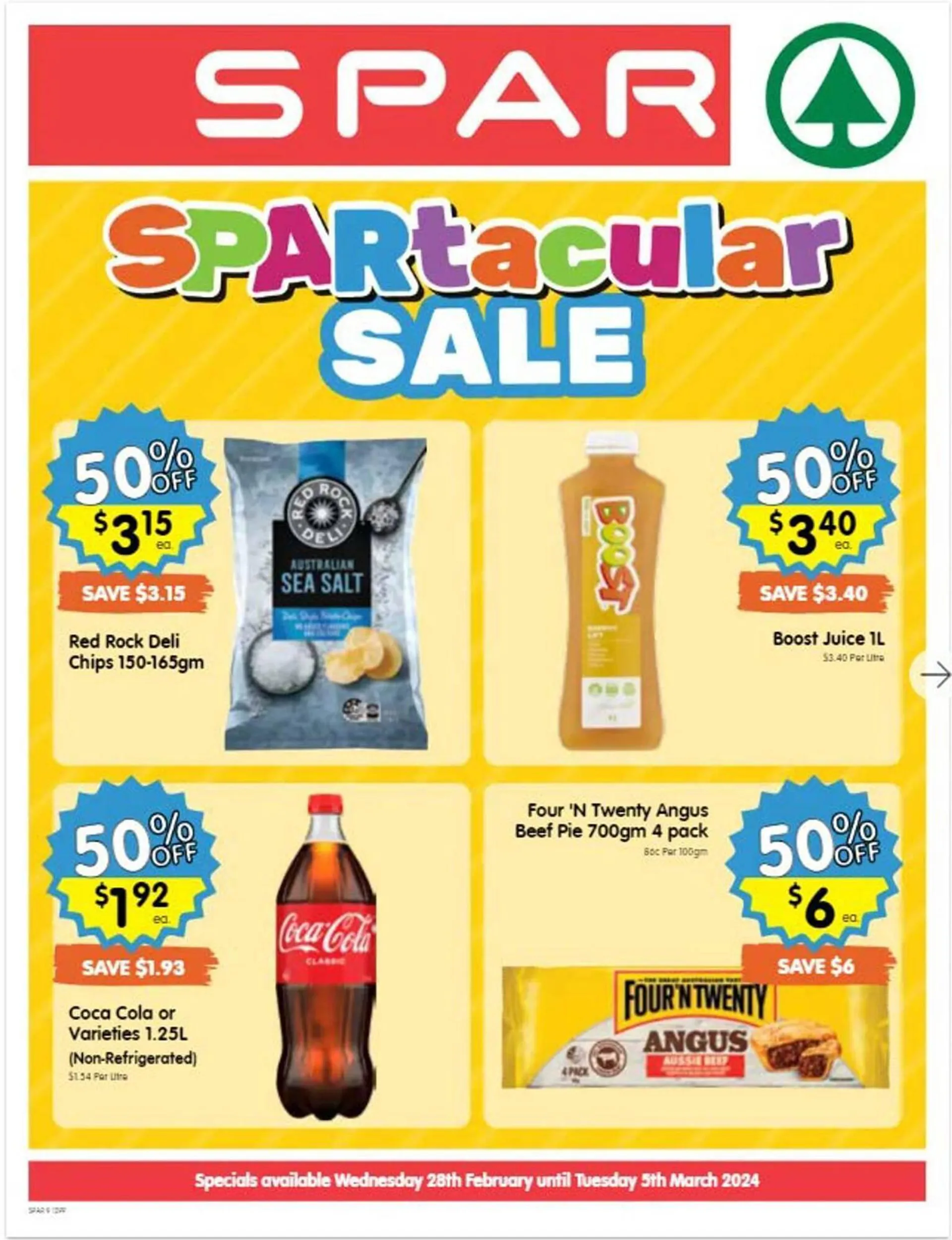 Spar catalogue - Catalogue valid from 28 February to 5 March 2024 - page 