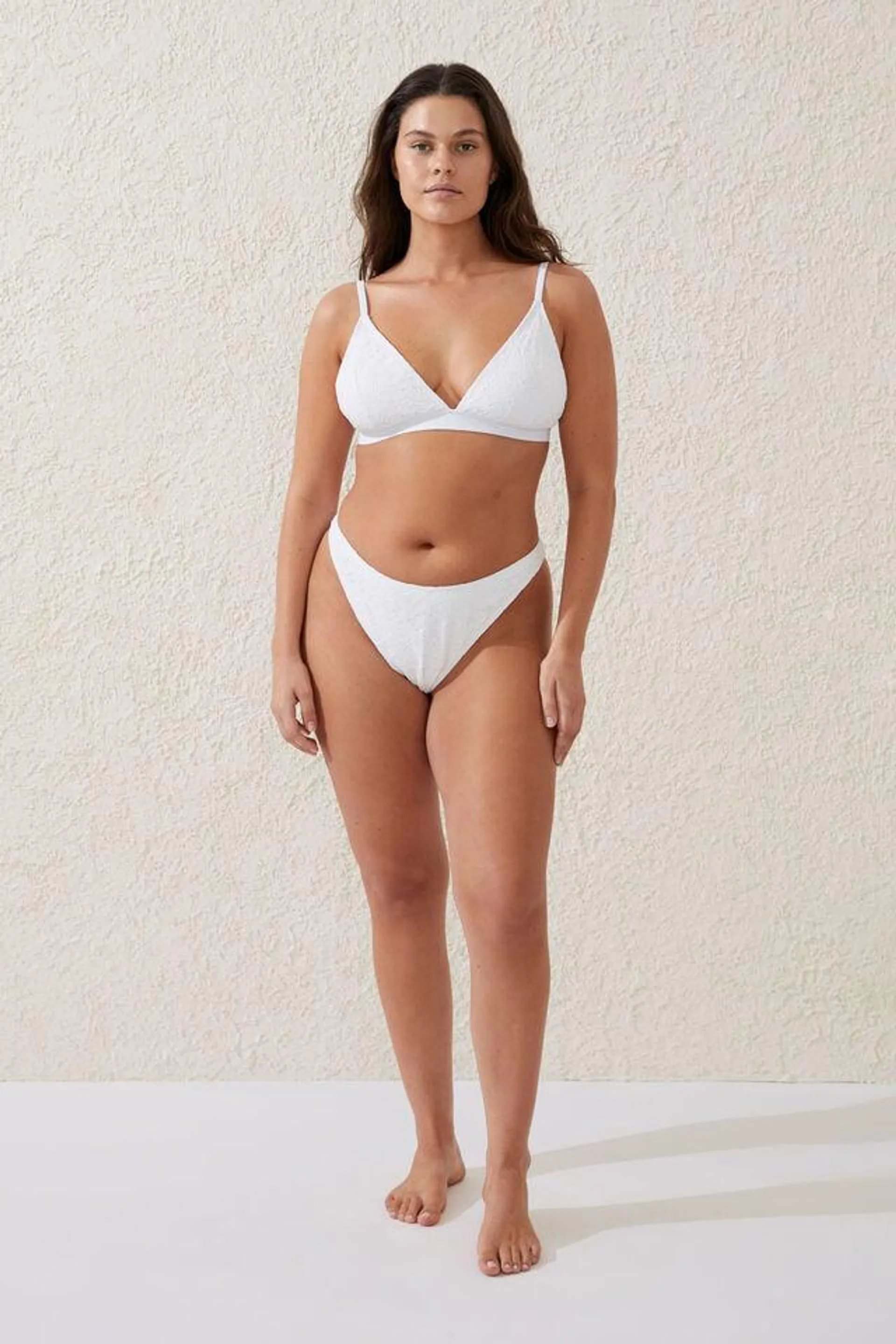 Refined High Side Brazilian Bikini Bottom