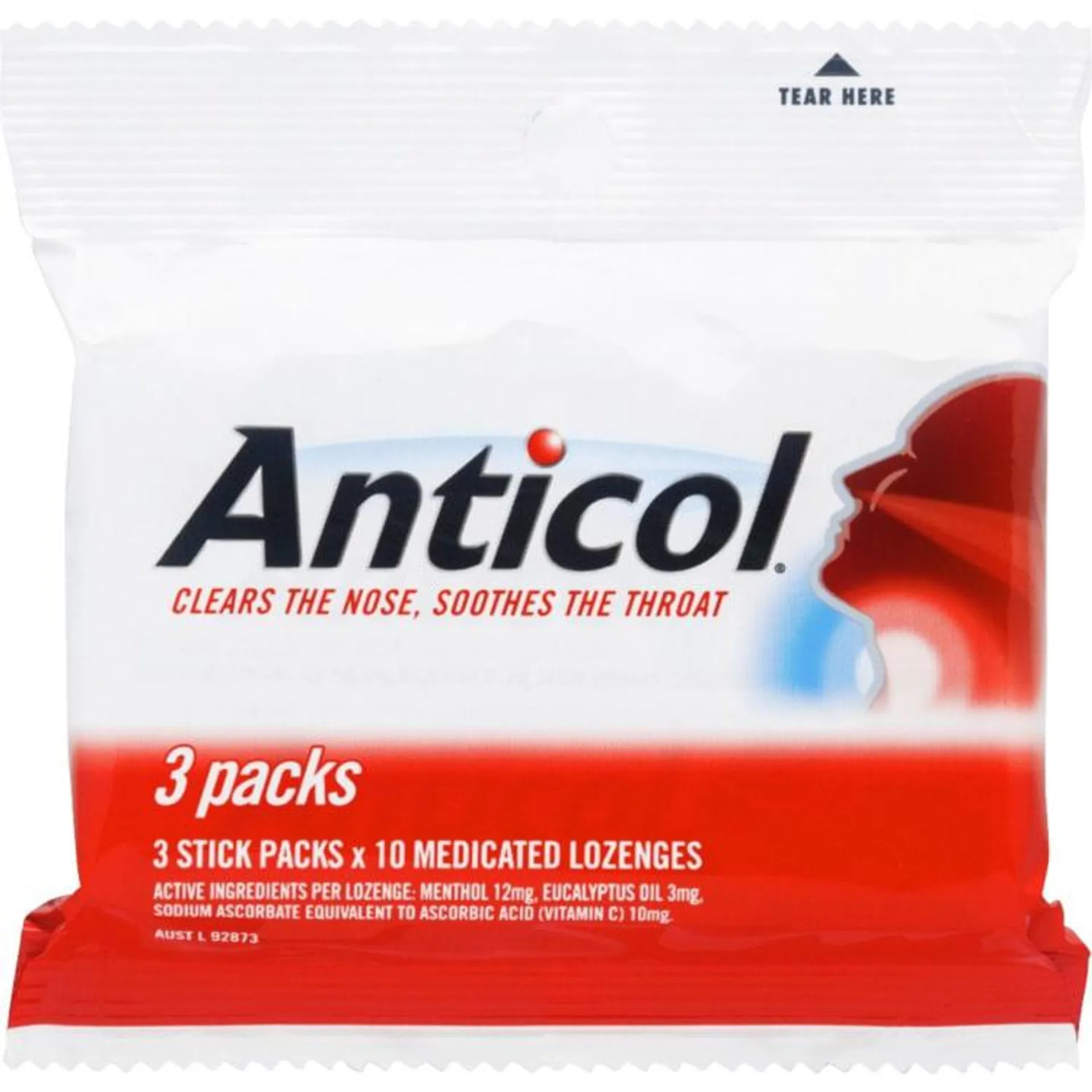 Allen's Anticol Throat Lozenge