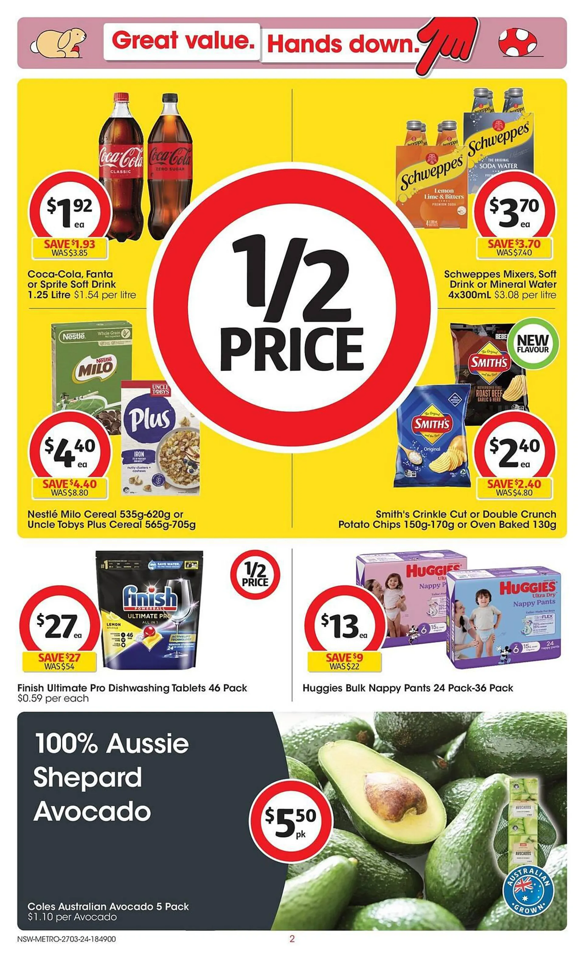 Coles catalogue - Catalogue valid from 27 March to 2 April 2024 - page 2