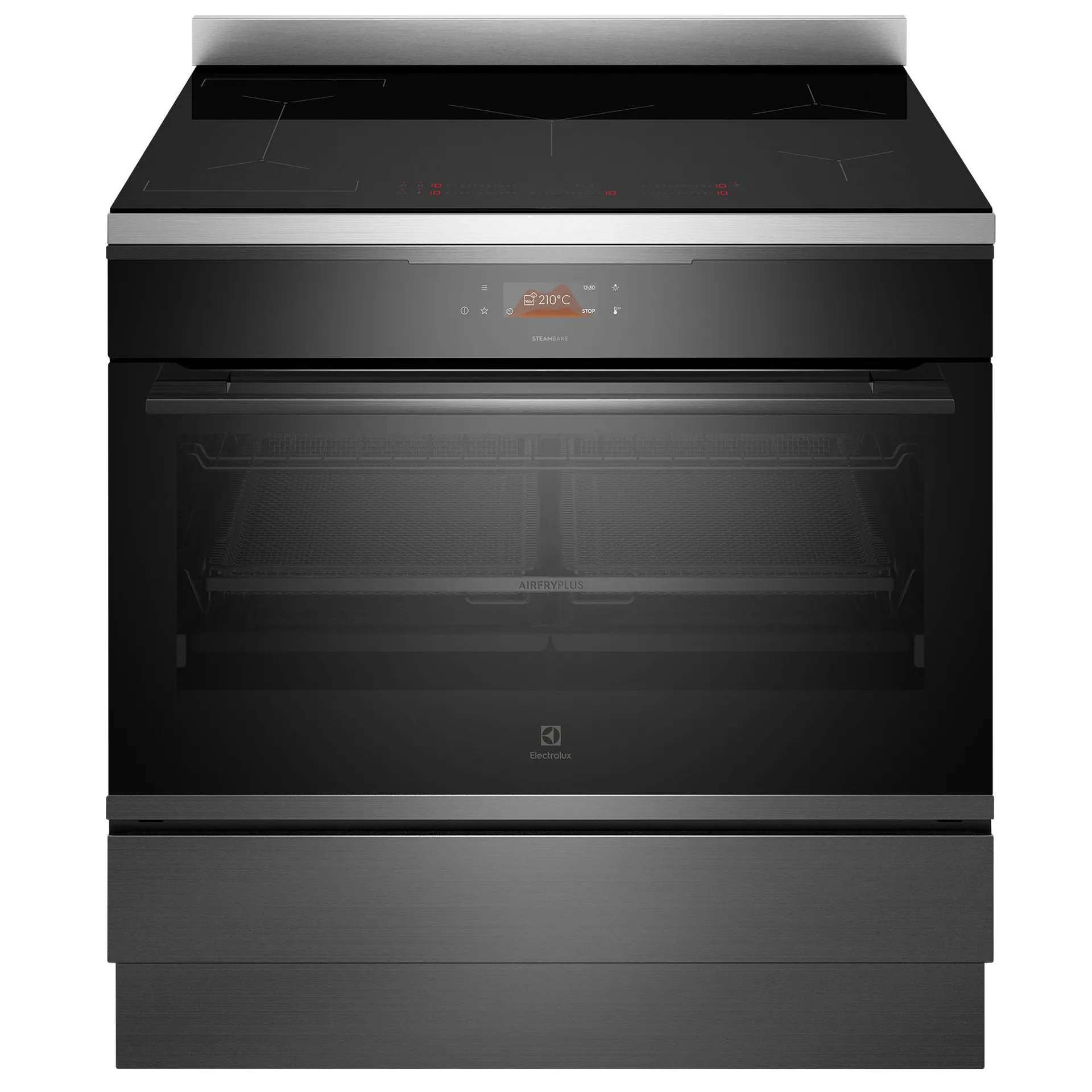 Electrolux 90cm Freestanding Cooker Dark Stainless Steel EFEP956DSE