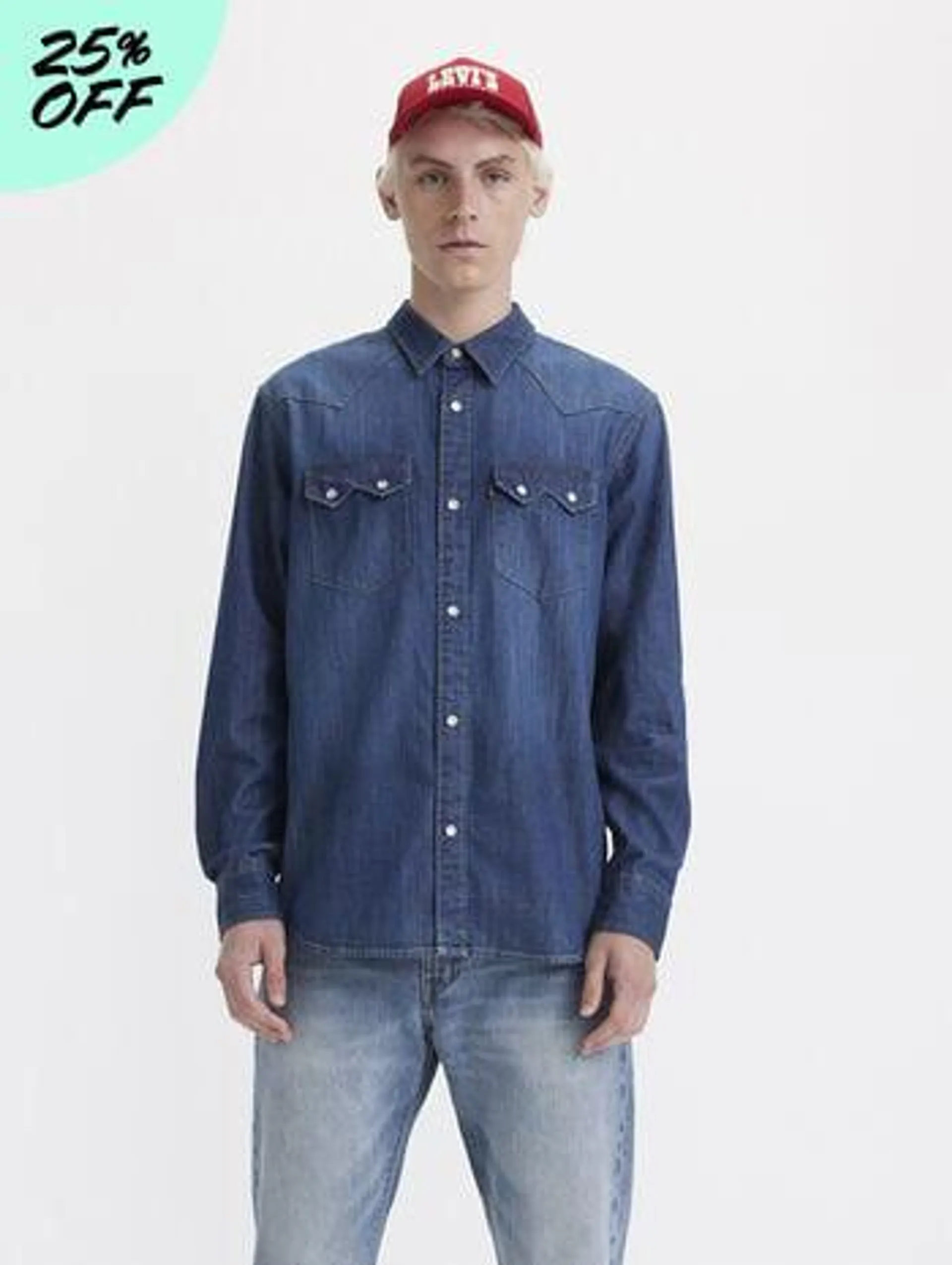 Levi's® Men's Sawtooth Relaxed Western Shirt