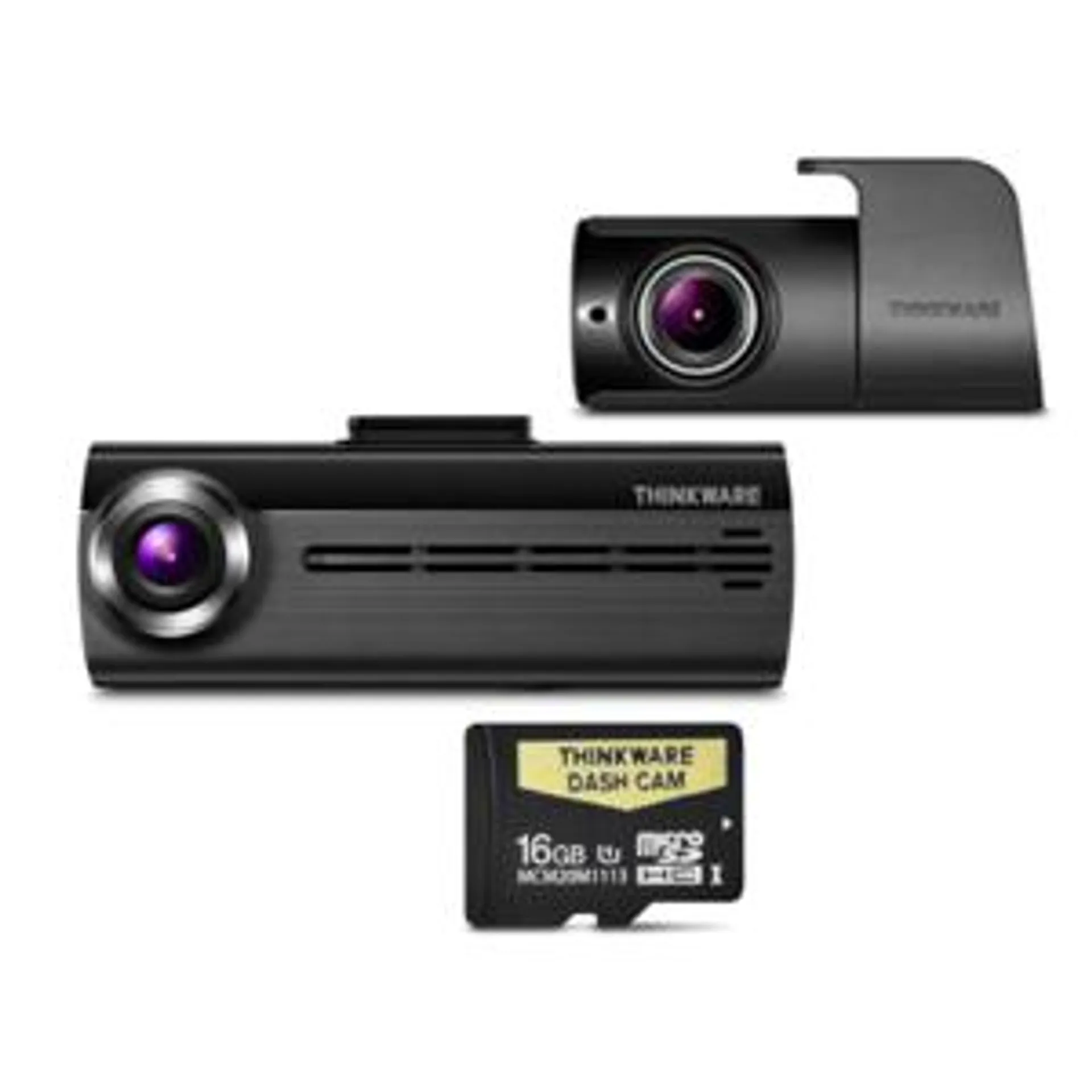 Thinkware F20016k Front & Rear Dash Cam w/16GB SD Card - F20016K