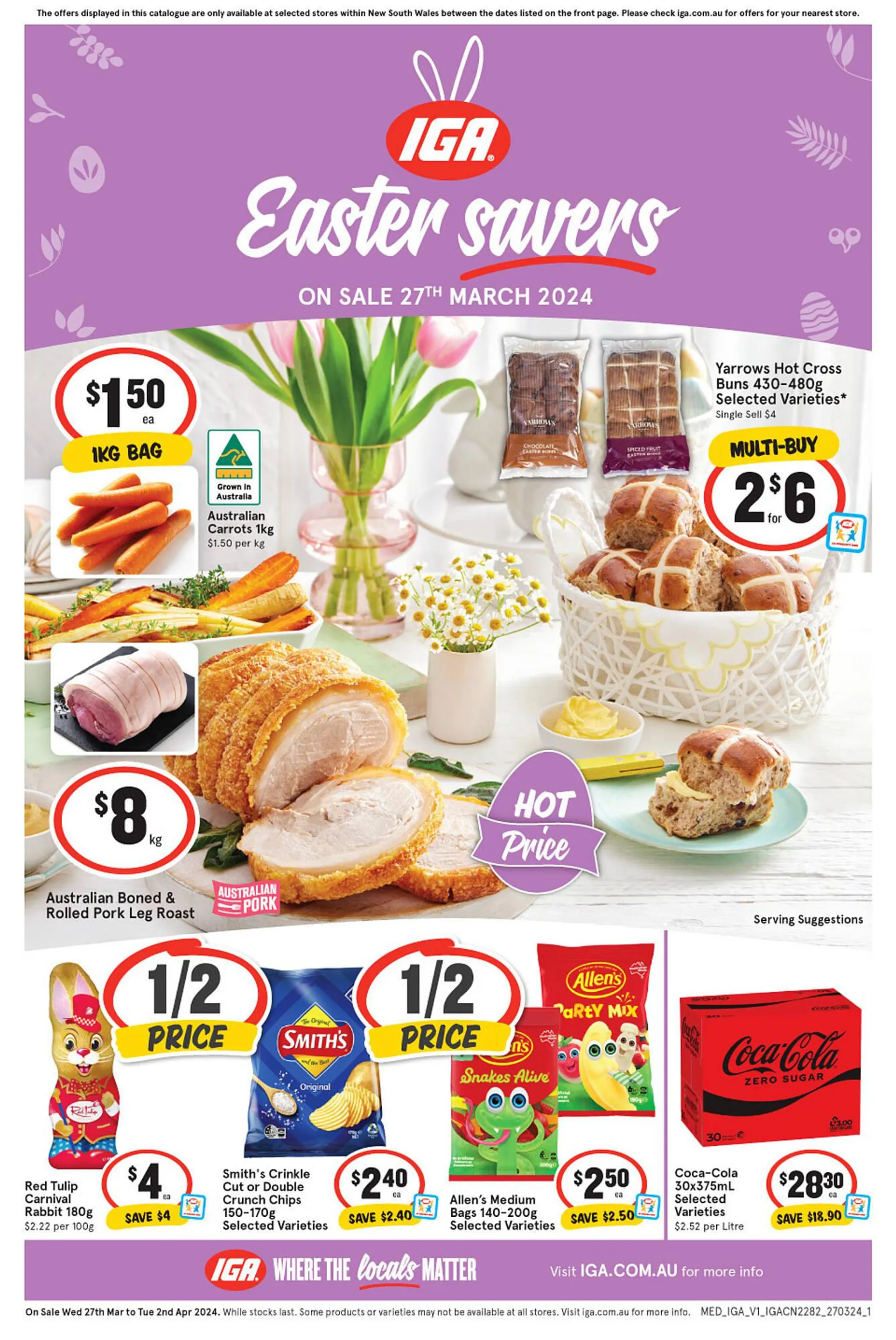 IGA catalogue - Catalogue valid from 27 March to 2 April 2024 - page 