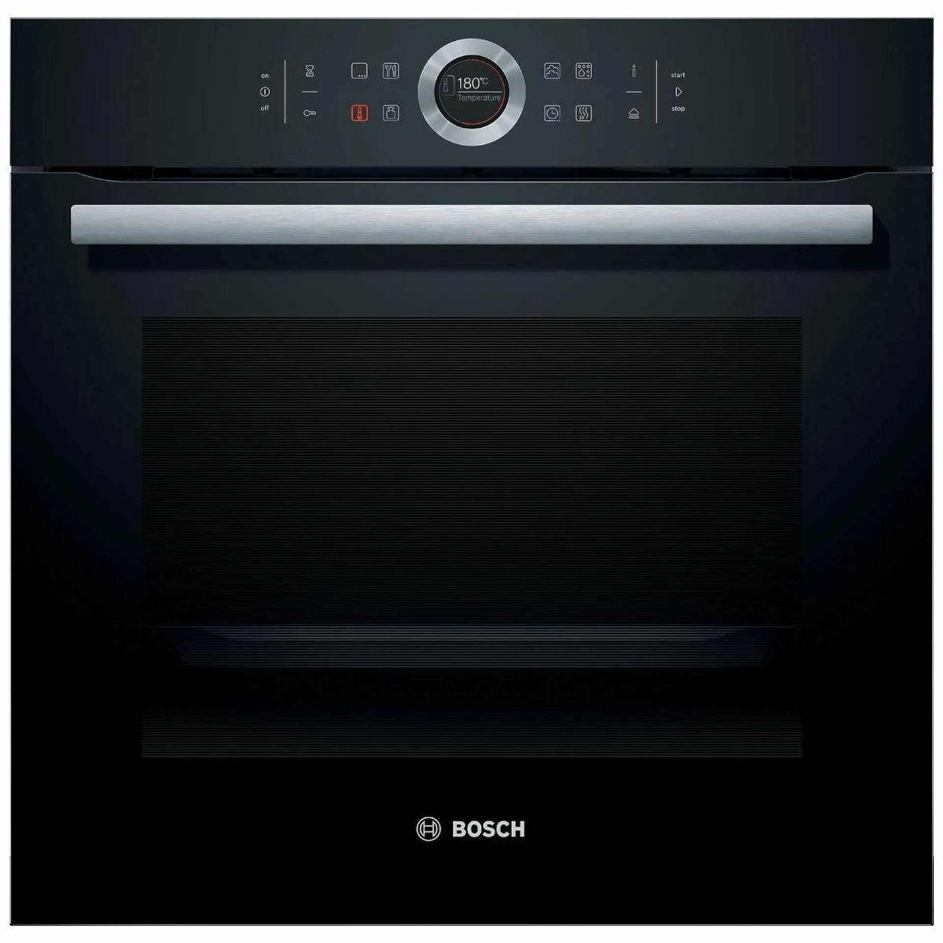 Bosch Serie 8 60cm Built-In Oven with Steam Function HRG6753B1A