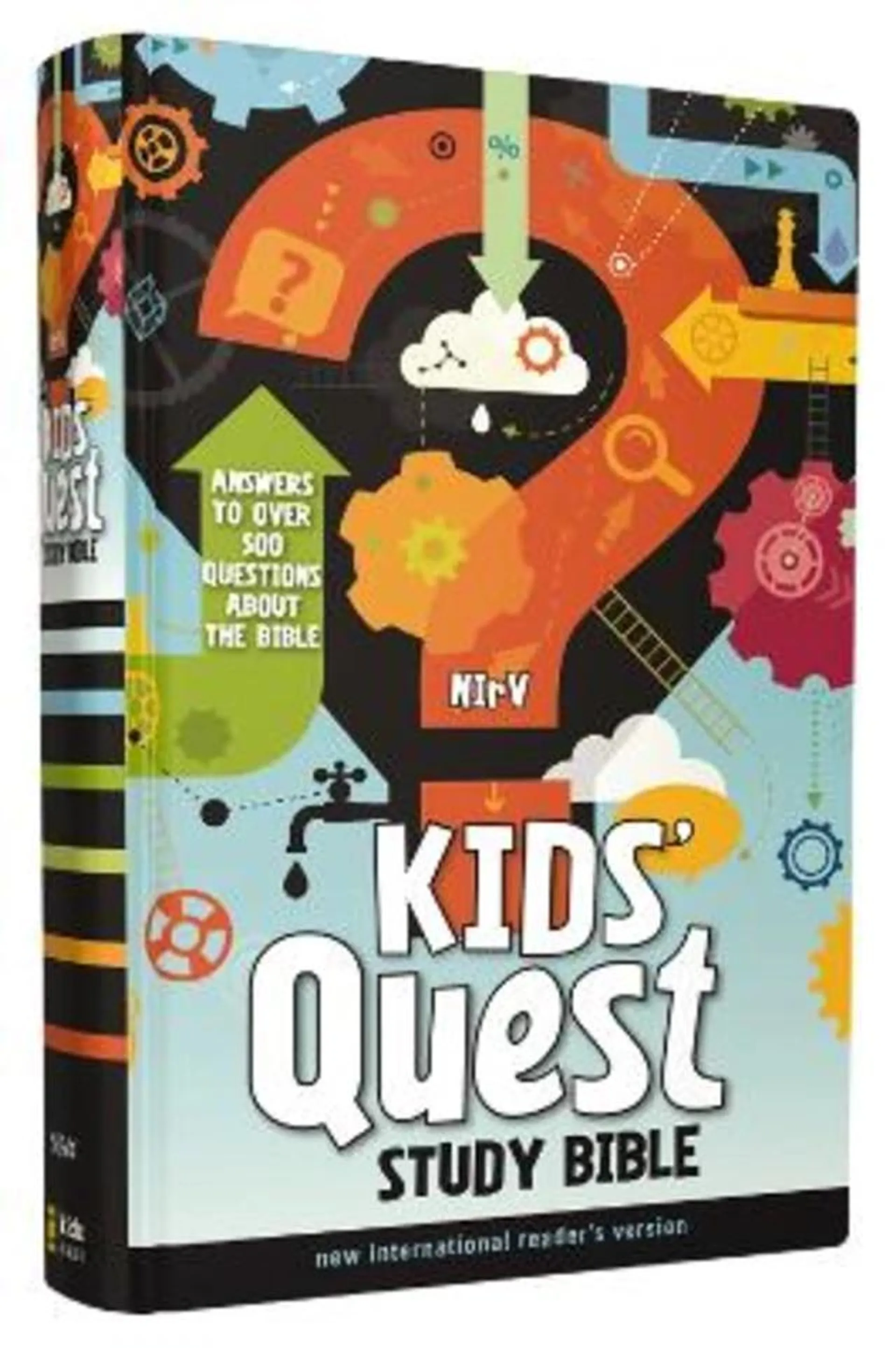 NIRV Kids' Quest Study Bible (Black Letter Edition)