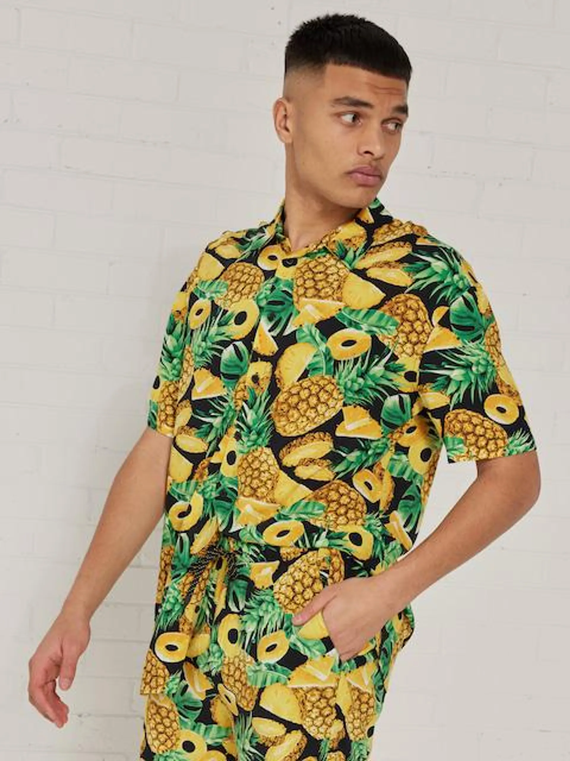Fruit Pineapple Resort Shirt