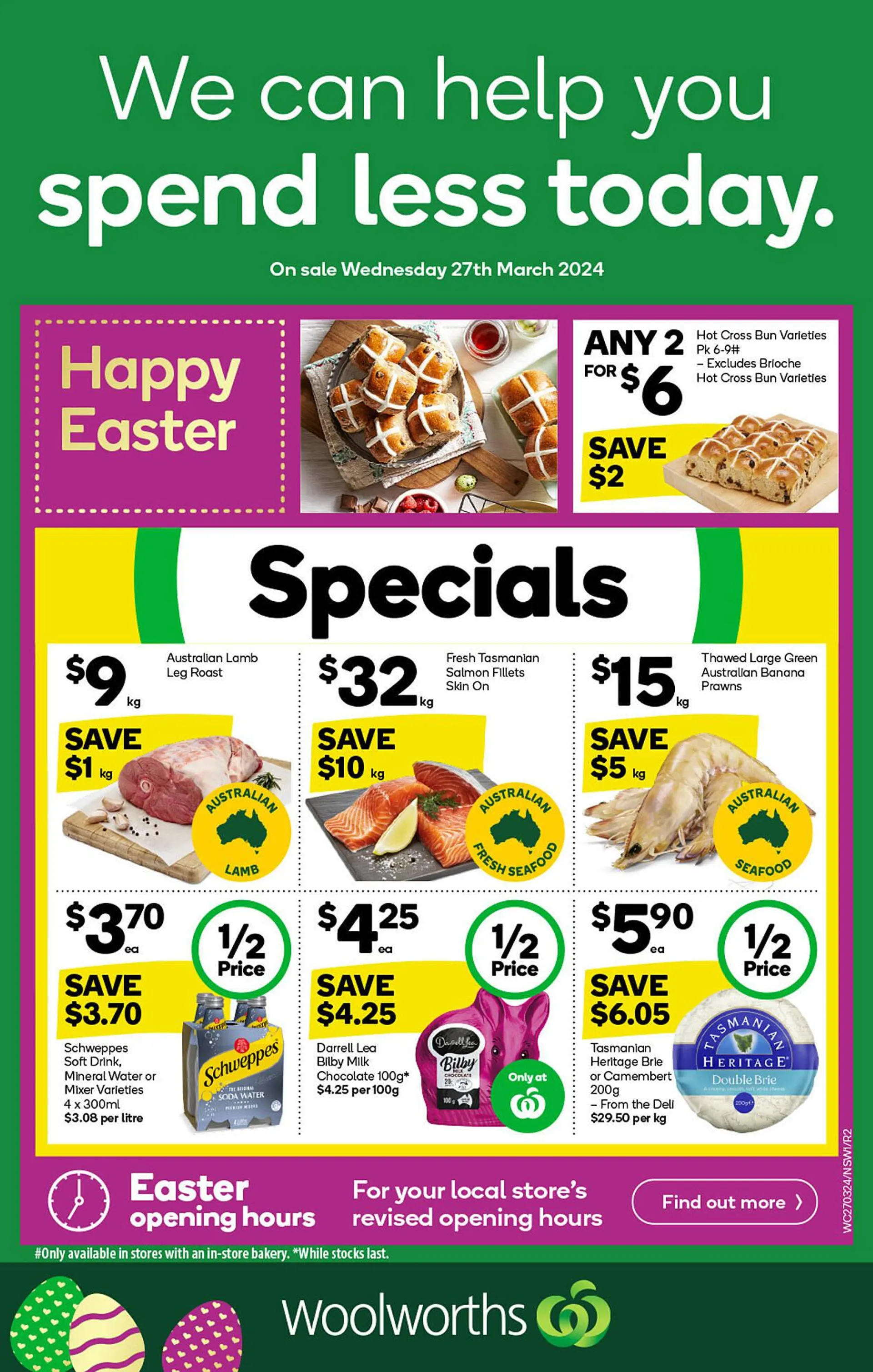 Woolworths catalogue - Catalogue valid from 27 March to 2 April 2024 - page 1