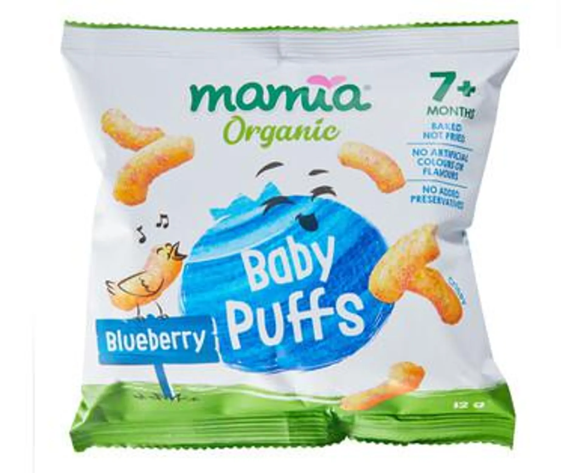 Mamia® Organic Baby Rice Puffs 12g