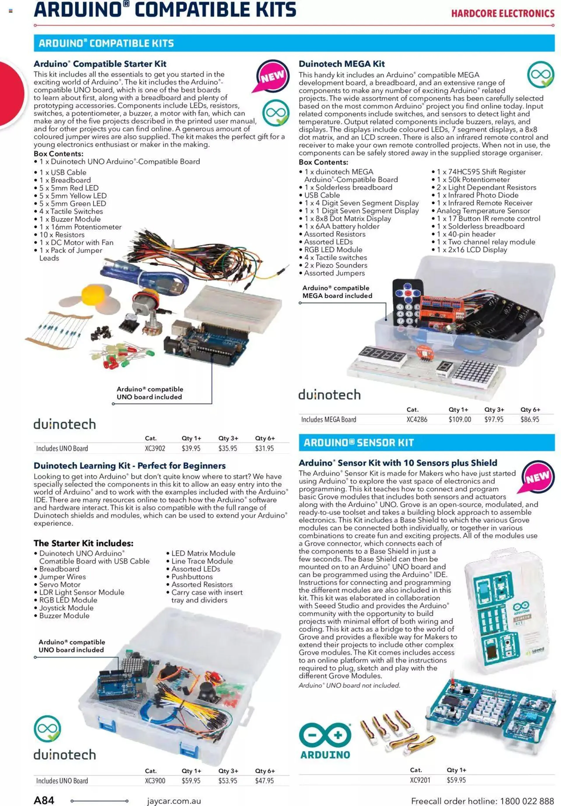 Jaycar Engineering And Scientific Catalogue Back - Catalogue valid from 27 October to 31 January 2024 - page 84