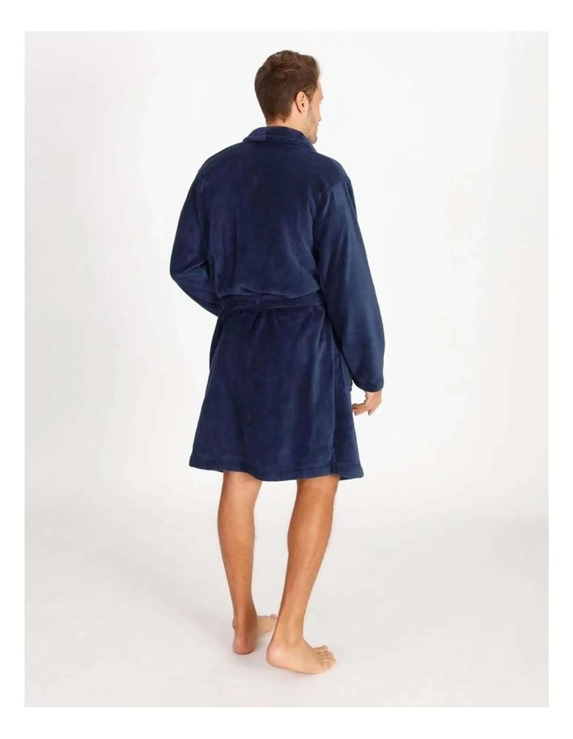 Plush Robe Navy