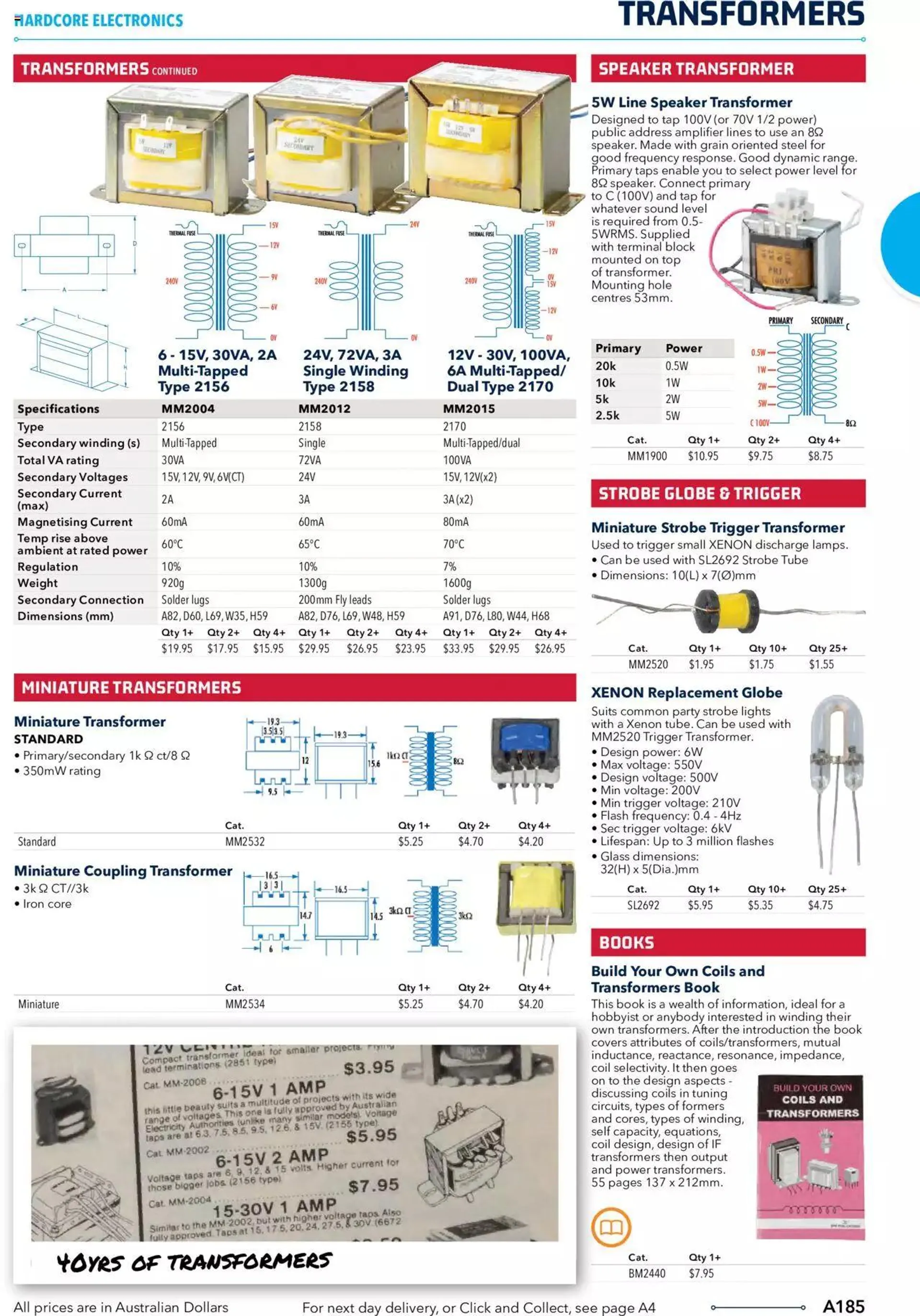 Jaycar Engineering And Scientific Catalogue Back - Catalogue valid from 27 October to 31 January 2024 - page 185