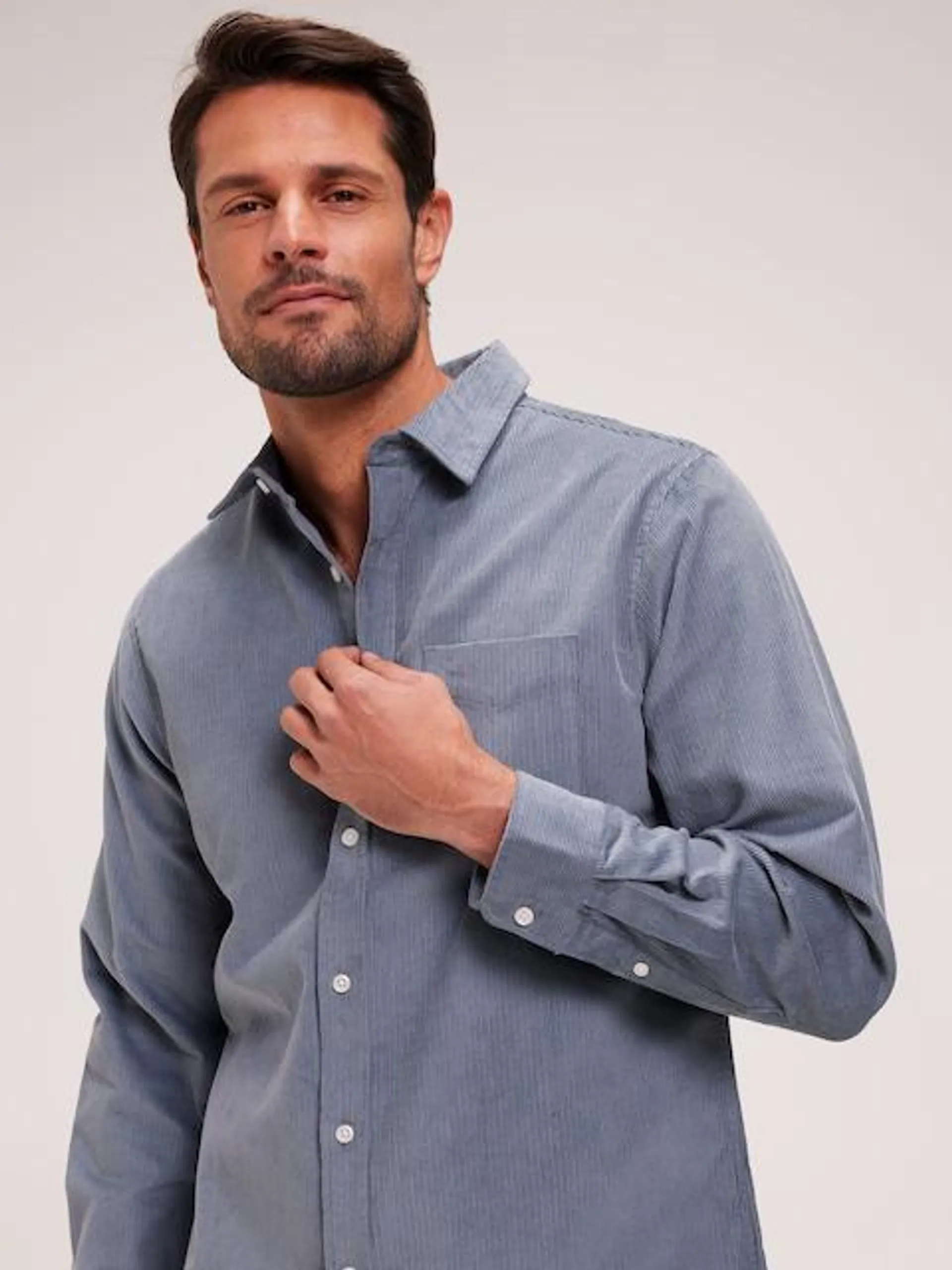 Just Jeans Long Sleeve Overshirt Cord