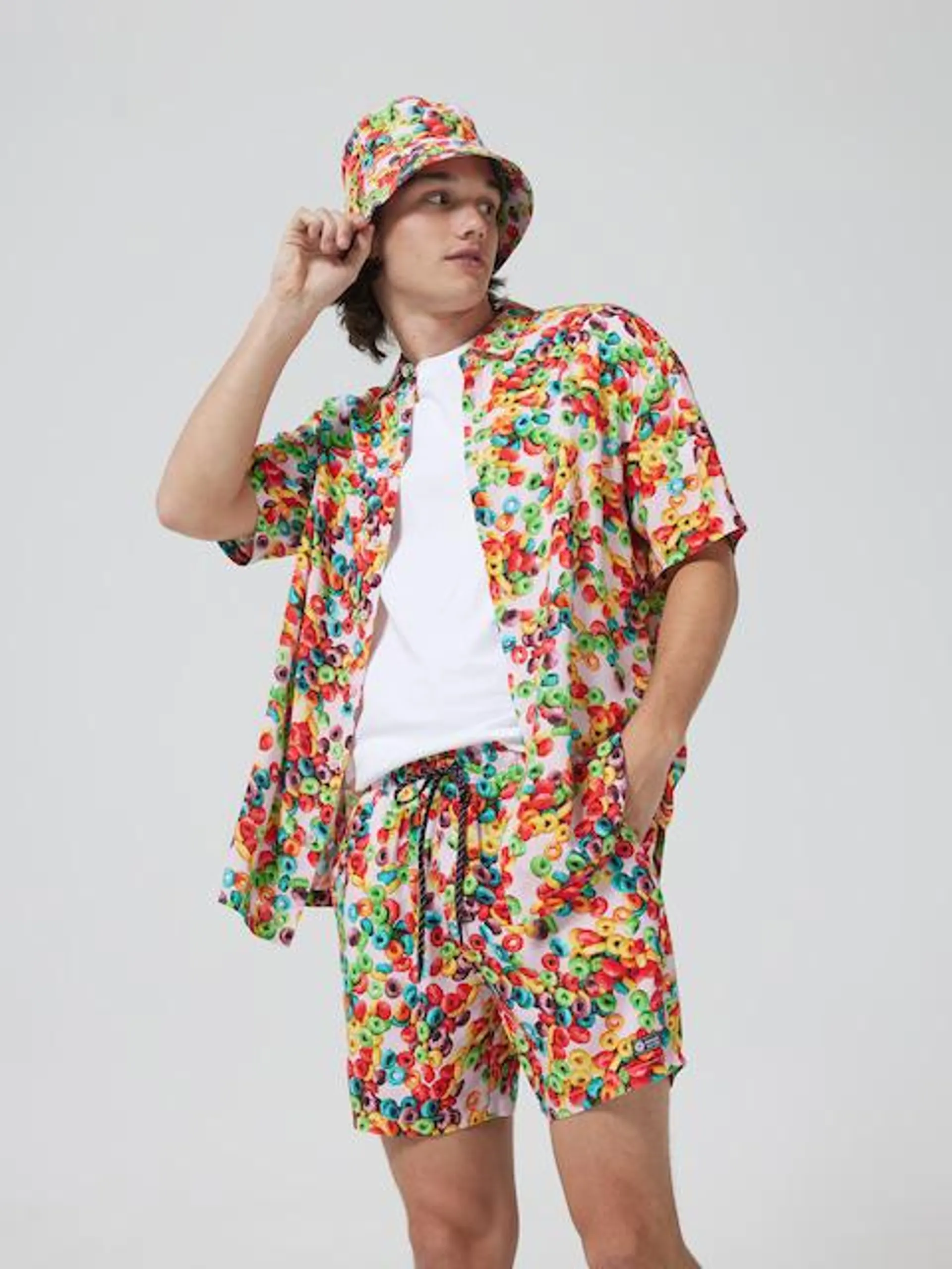 Food Cereal Suit Resort Shirt