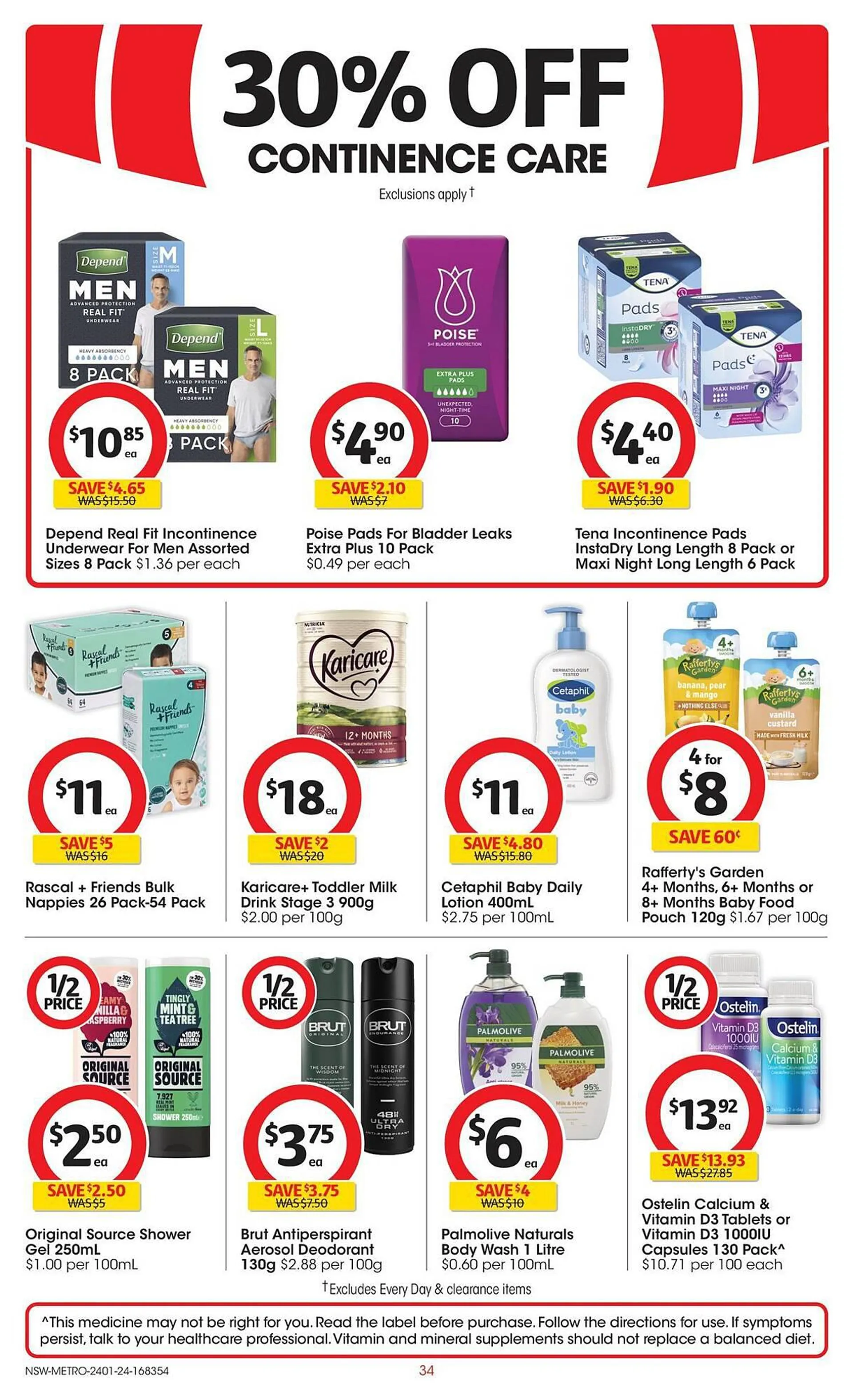 Coles catalogue - Catalogue valid from 24 January to 30 January 2024 - page 34