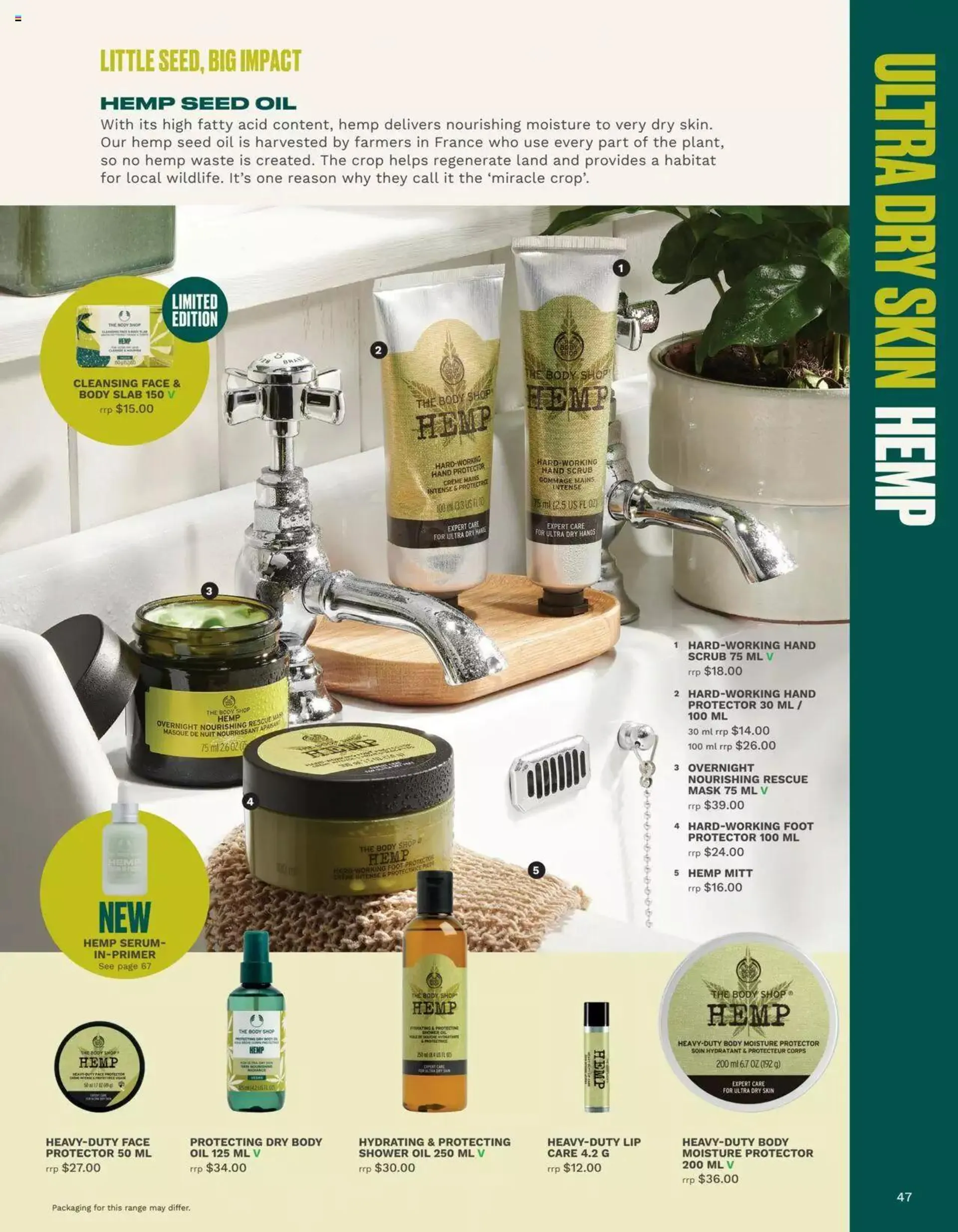 The Body Shop Catalogue Changemaking Beauty - Catalogue valid from 15 February to 31 December 2023 - page 47