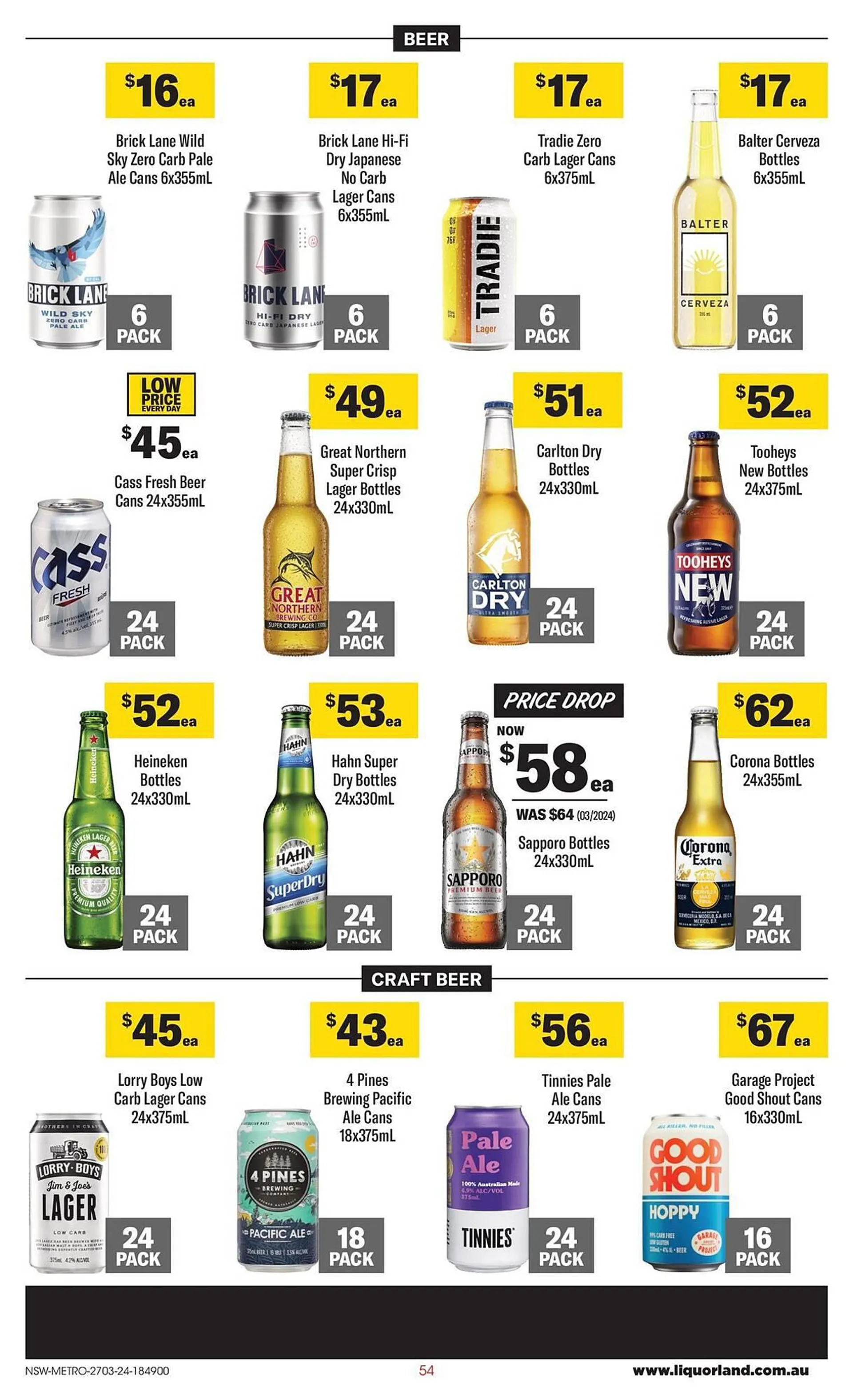 Coles catalogue - Catalogue valid from 27 March to 2 April 2024 - page 54