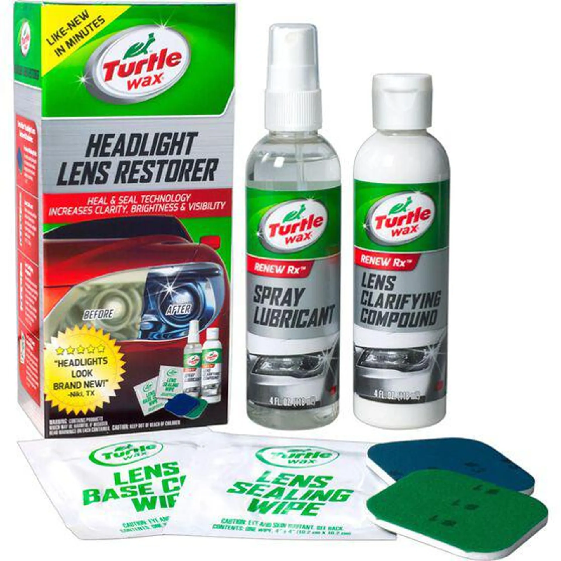 Turtle Wax Headlight Restorer Kit