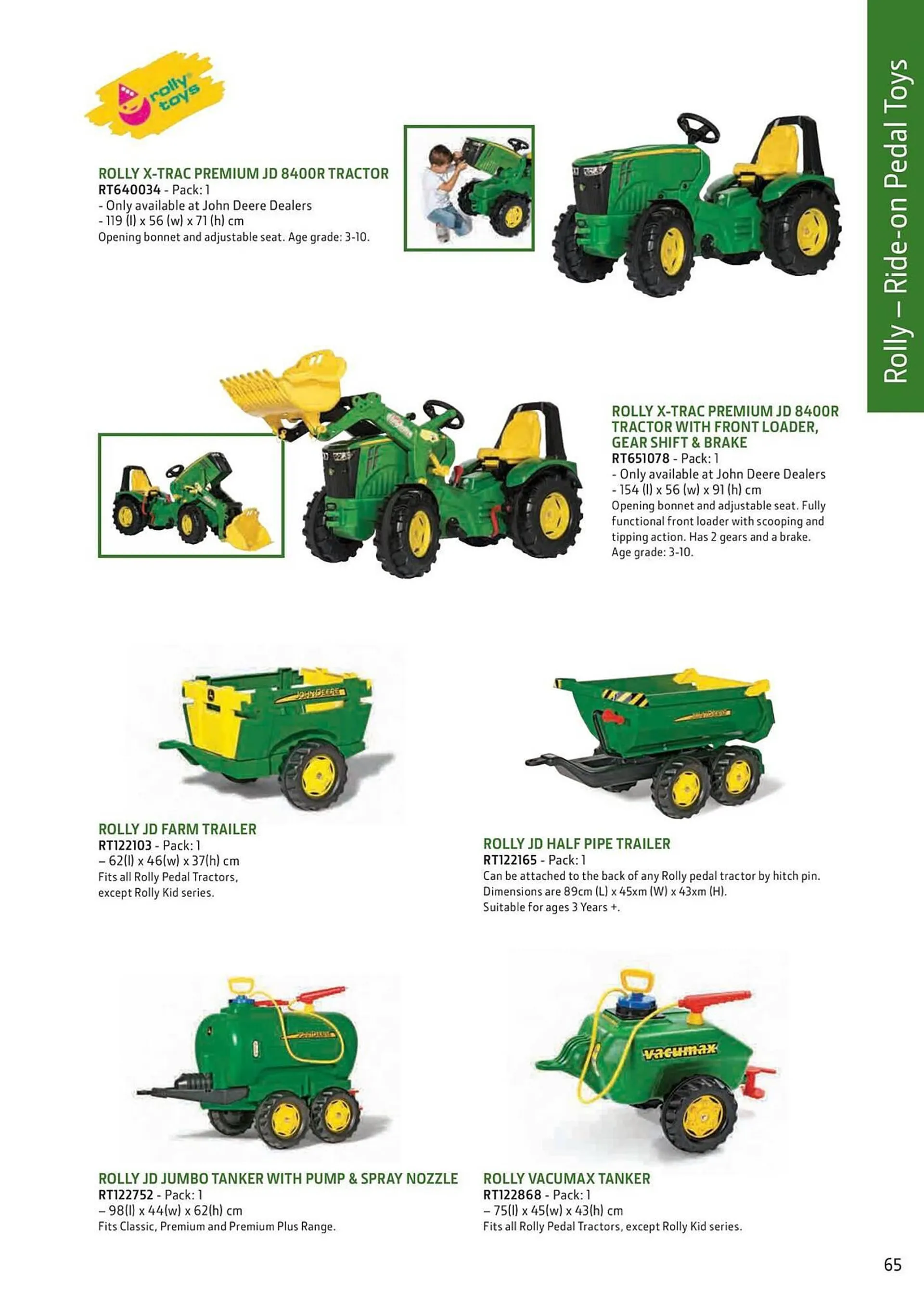 John Deere catalogue - Catalogue valid from 8 February to 31 December 2024 - page 65