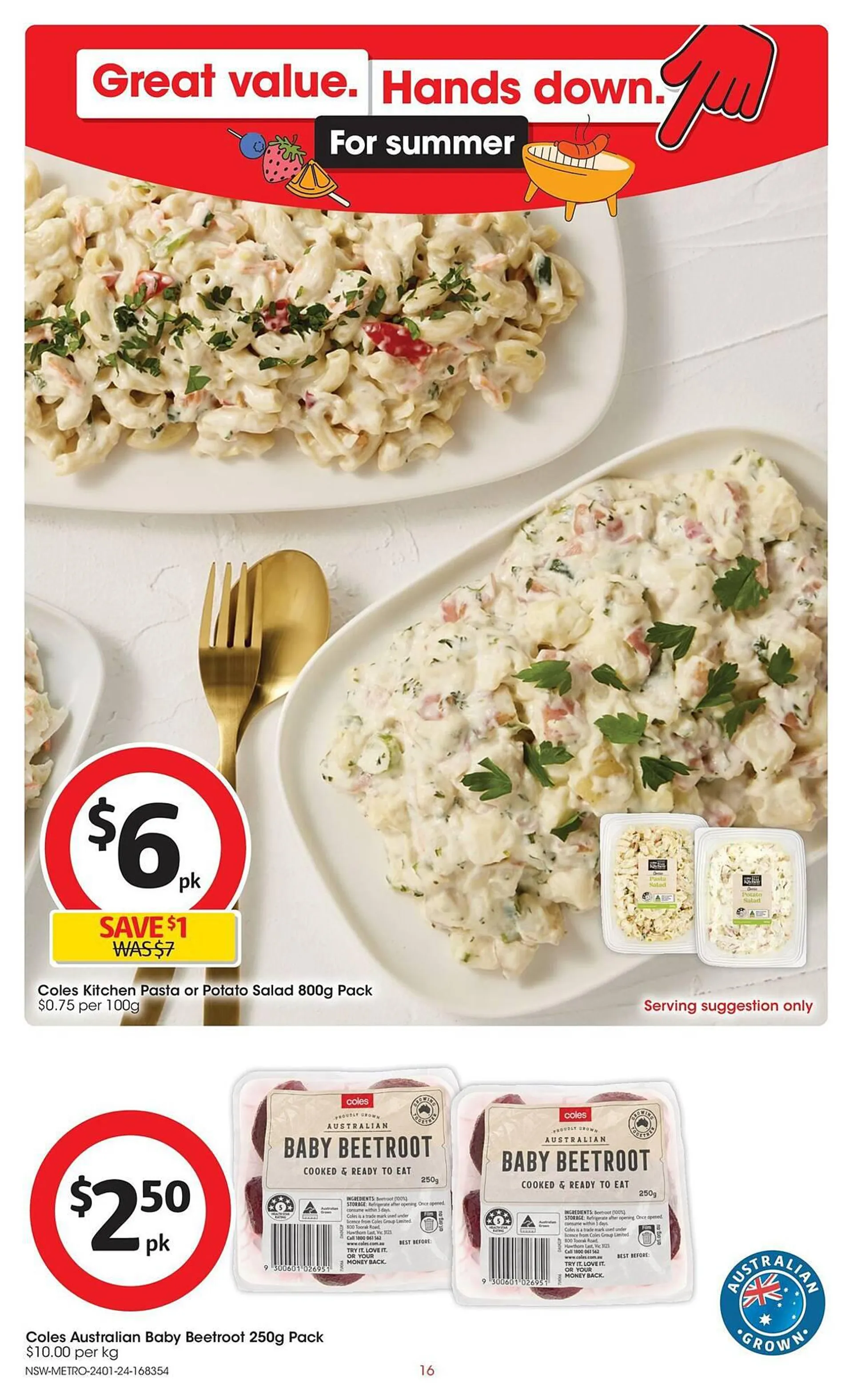 Coles catalogue - Catalogue valid from 24 January to 30 January 2024 - page 16