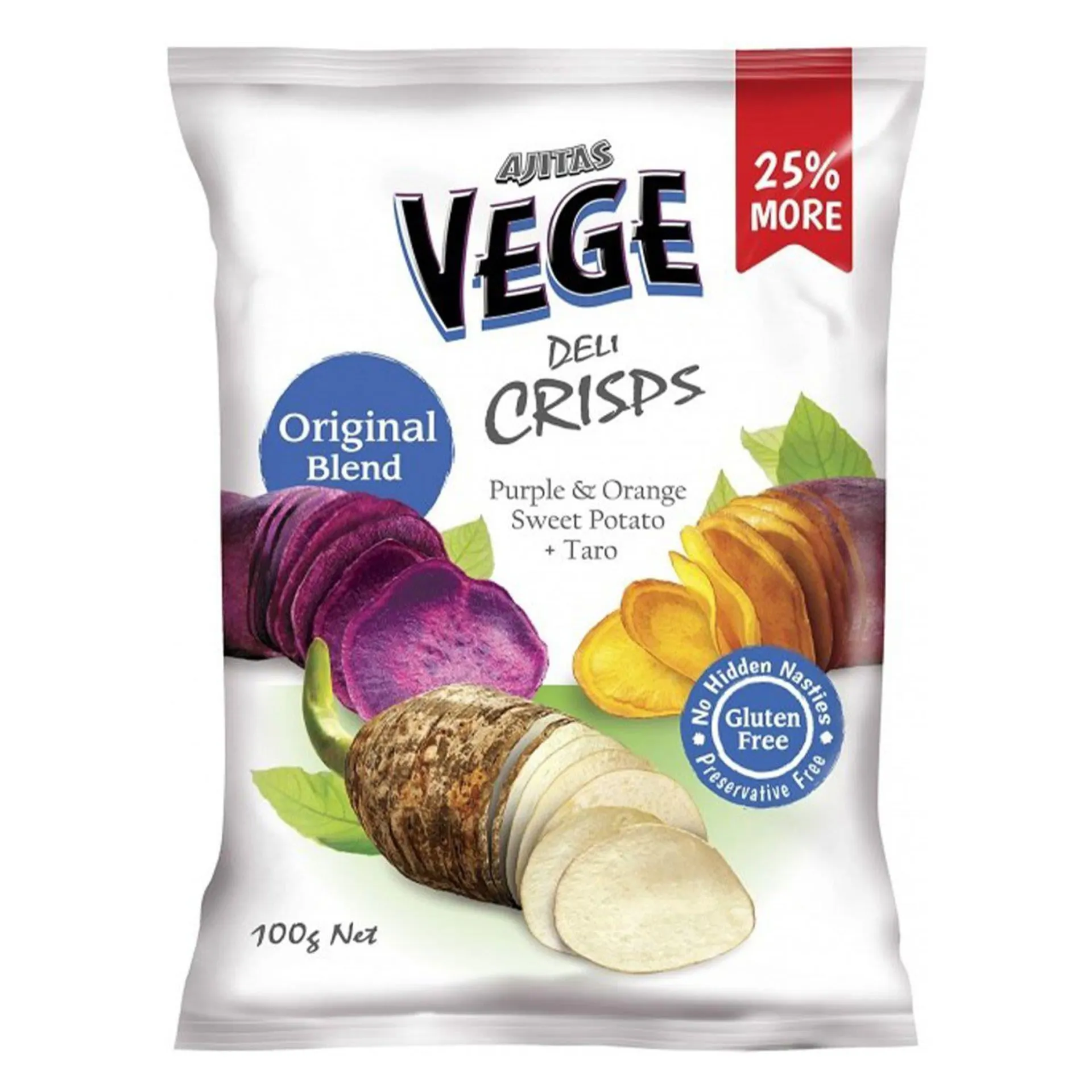 Ajitas Vege Chips Deli Crisps Original