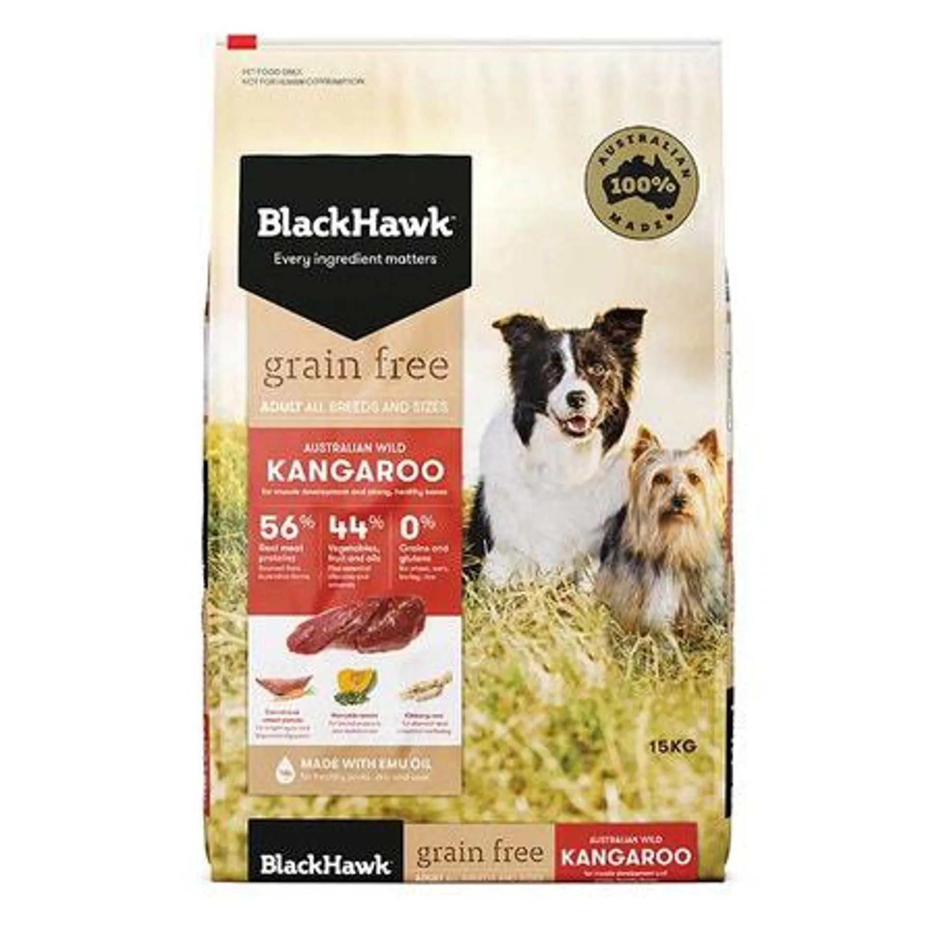 Black Hawk Grain Free Kangaroo Adult Dog Food