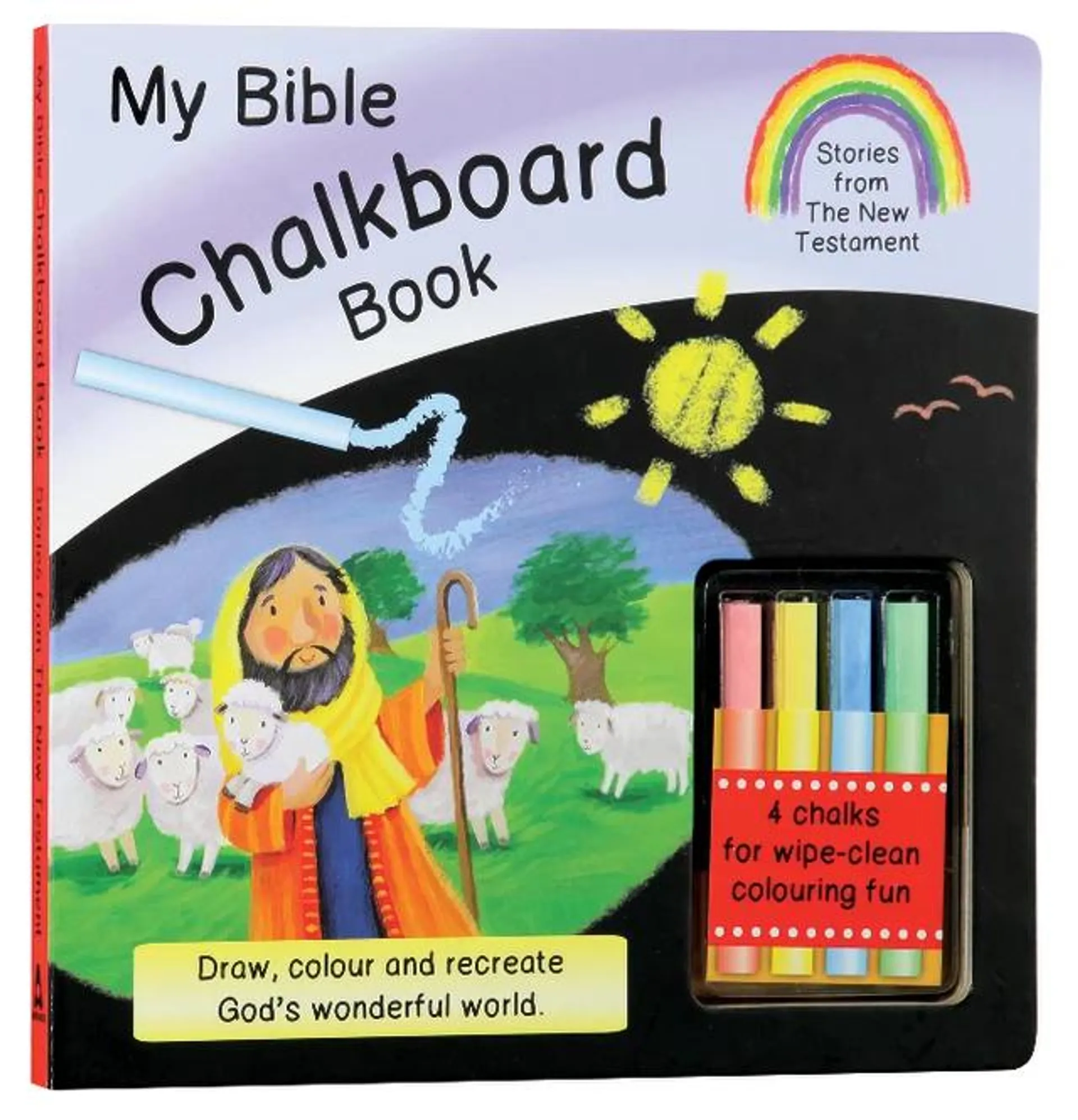 My Bible Chalkboard Book: Stories From the New Testament (Incl. Chalk)