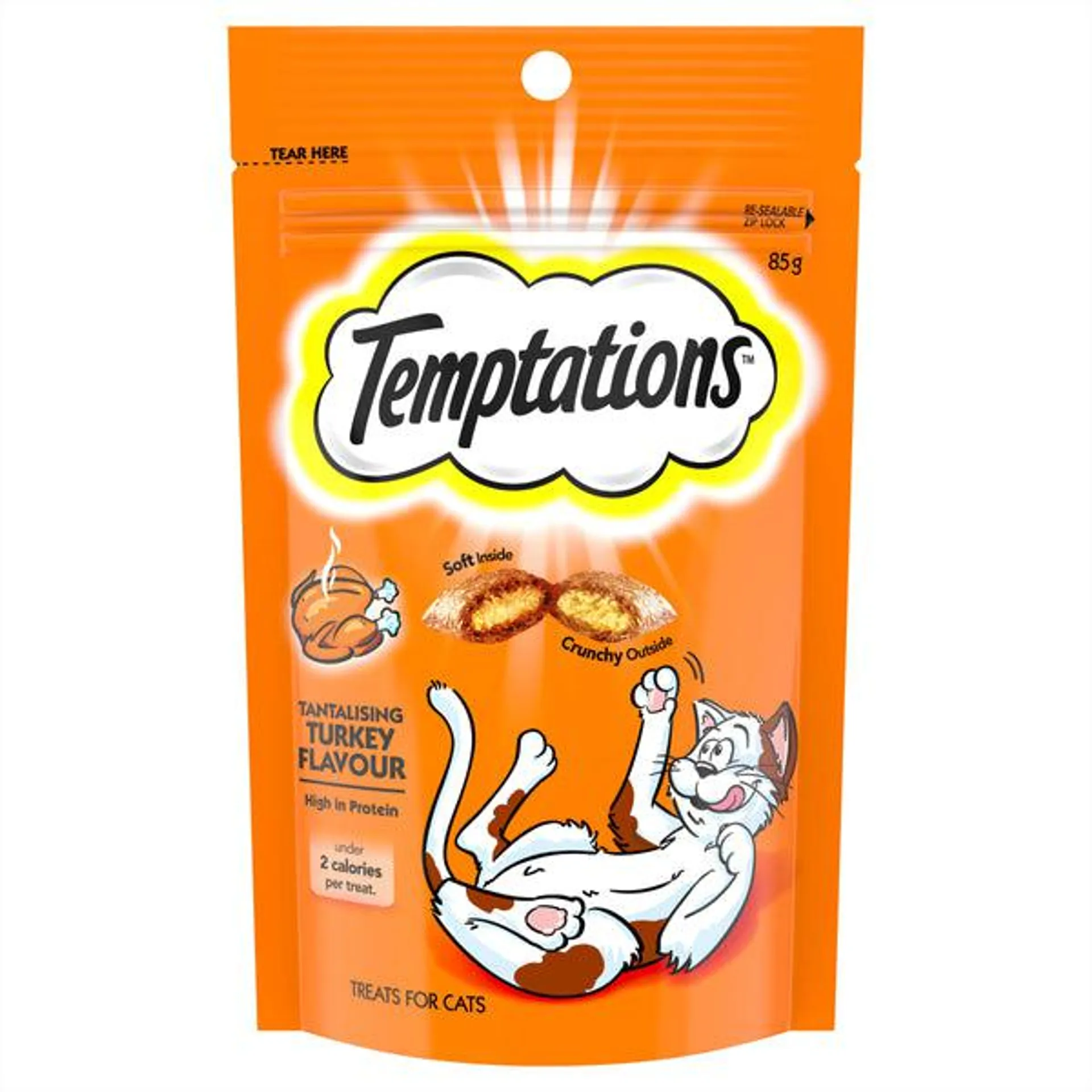 Temptations - Tantalising Turkey Cat Treat (85g)