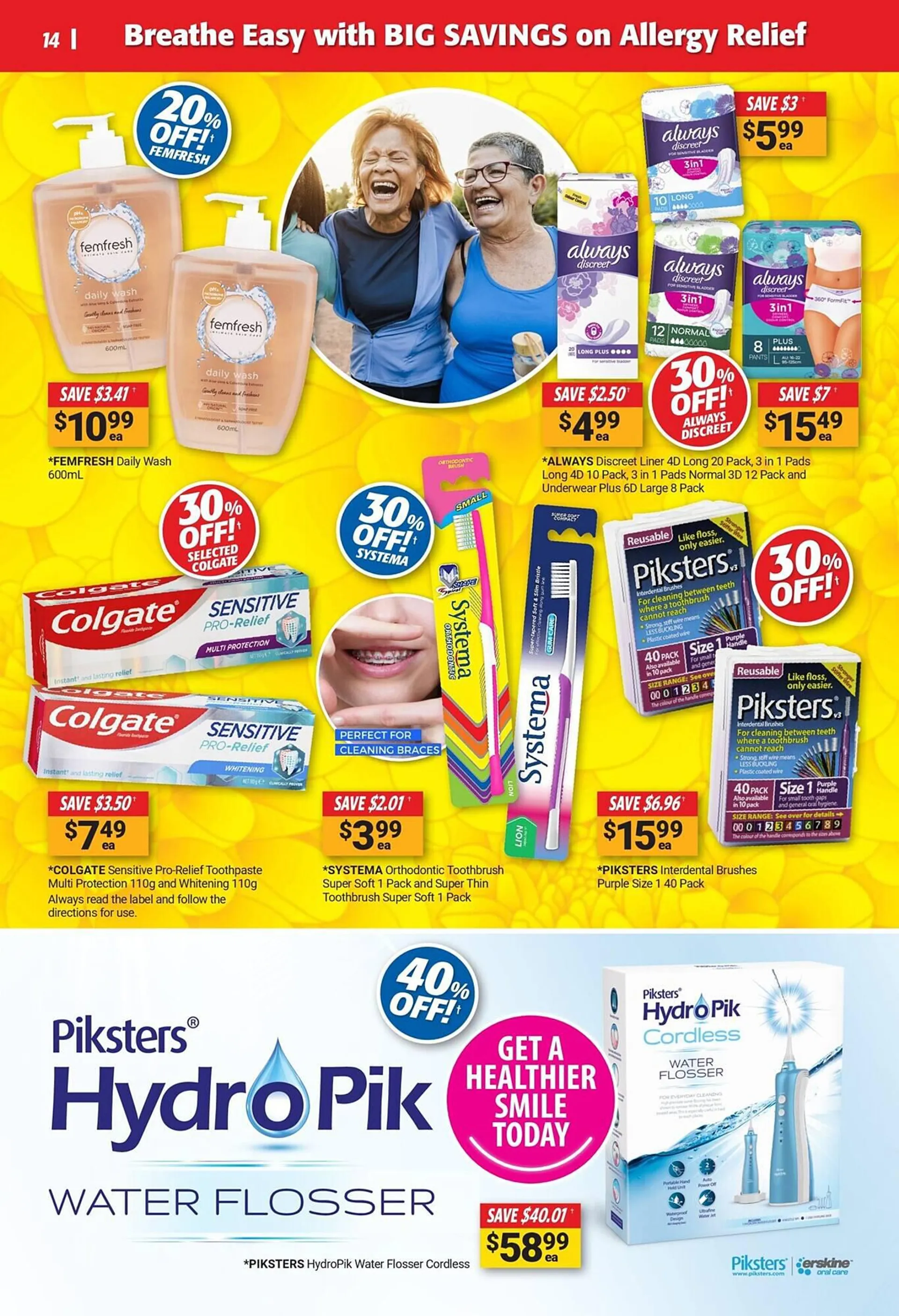 Cincotta Chemist Catalogue - Catalogue valid from 24 August to 12 September 2023 - page 14