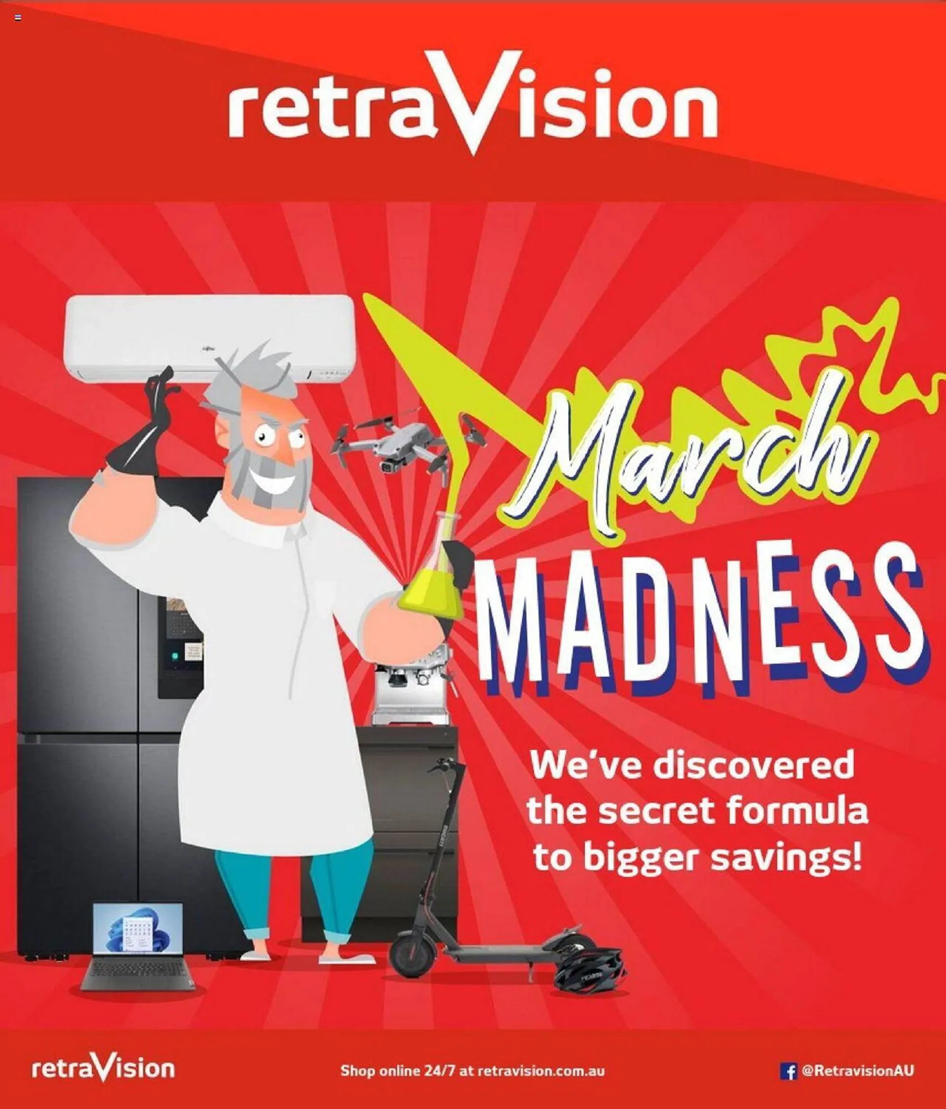 Retravision catalogue - Catalogue valid from 5 March to 31 March 2024 - page 1