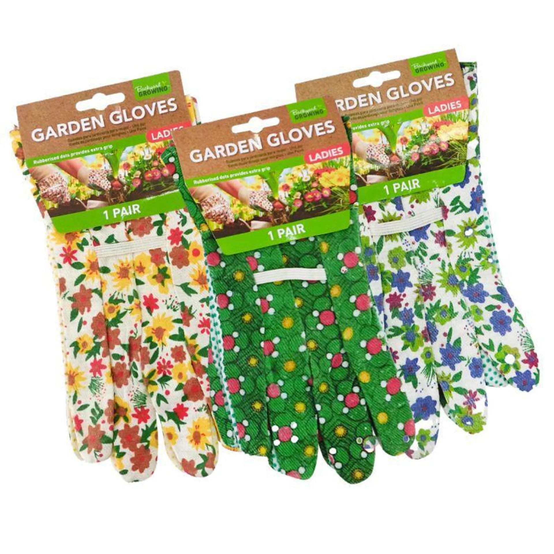 Printed Ladies Garden Gloves