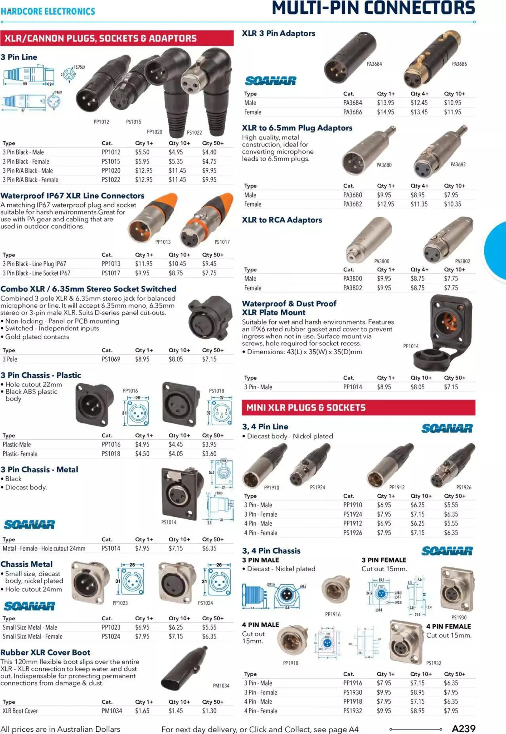 Jaycar Catalogue 2021/22 Engineering And Scientific Catalogue Back - 238