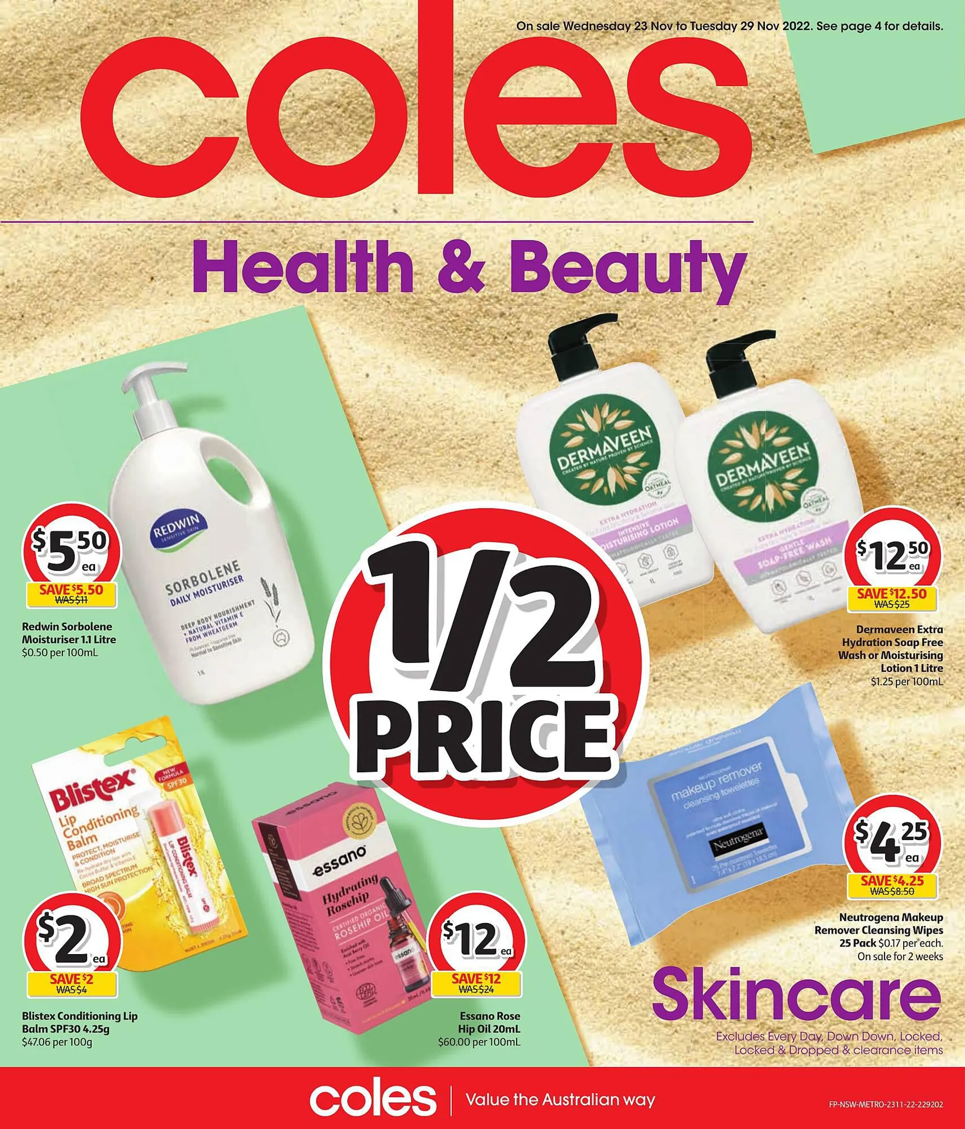 Coles catalogue - Health & Beauty - 1