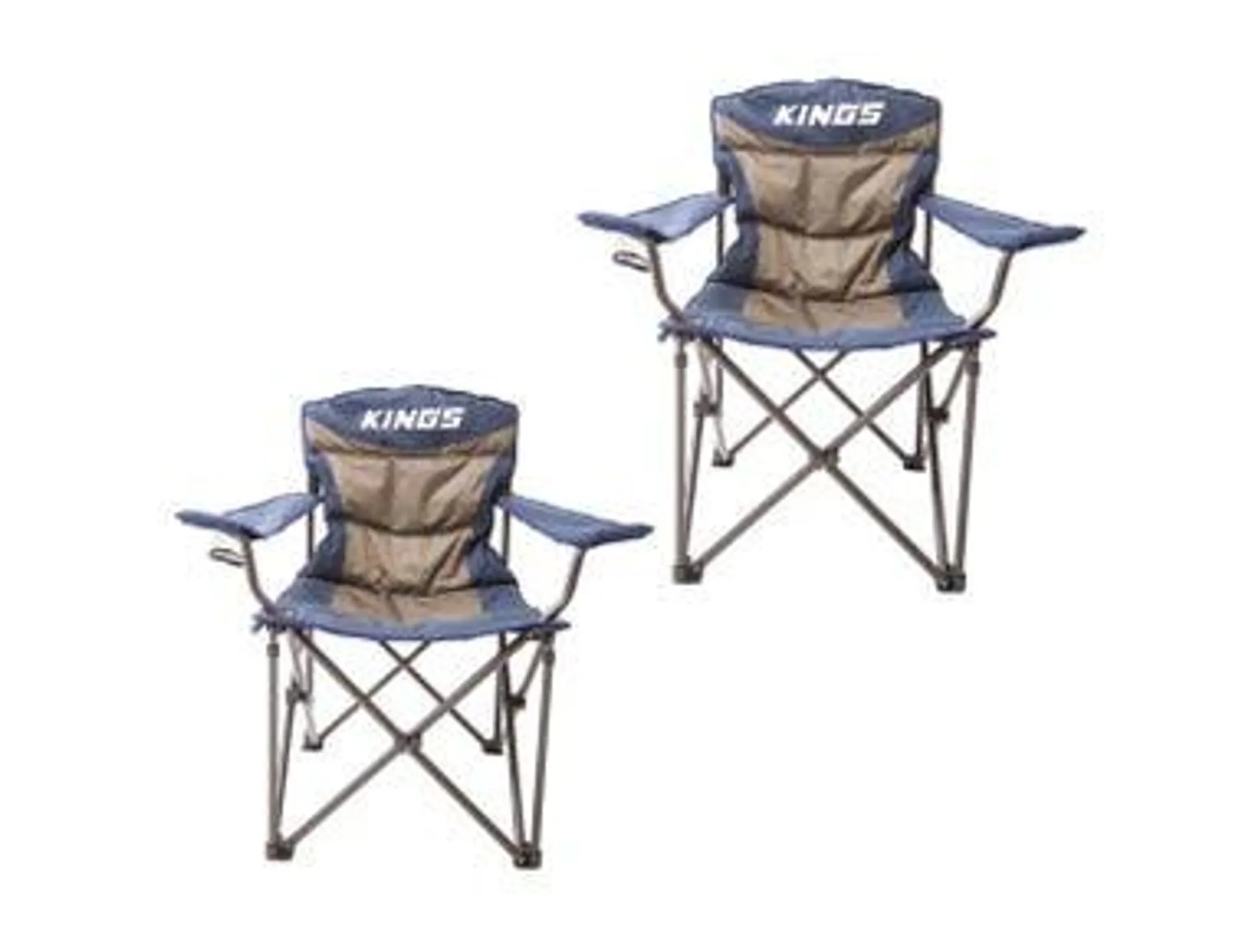 2x Adventure Kings Throne Camping Chair