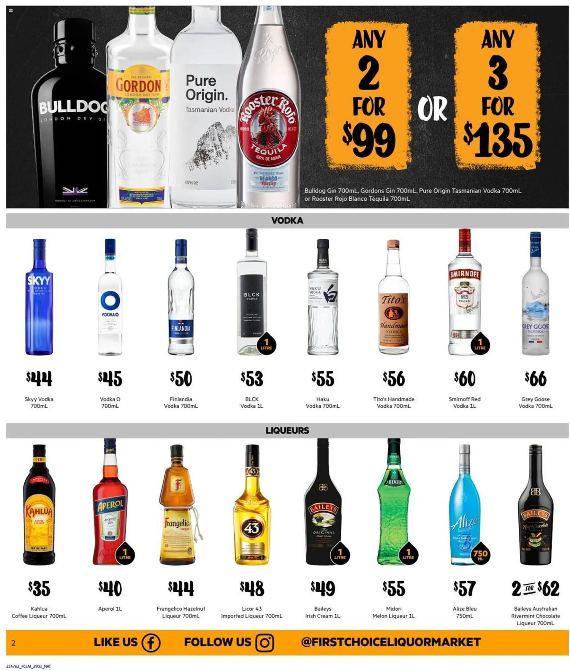 First Choice Liquor catalogue - 2