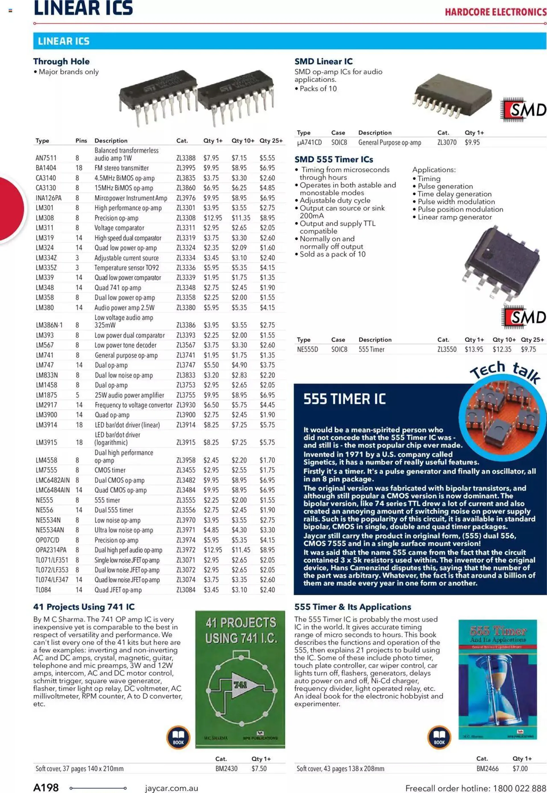 Jaycar Engineering And Scientific Catalogue Back - Catalogue valid from 27 October to 31 January 2024 - page 198