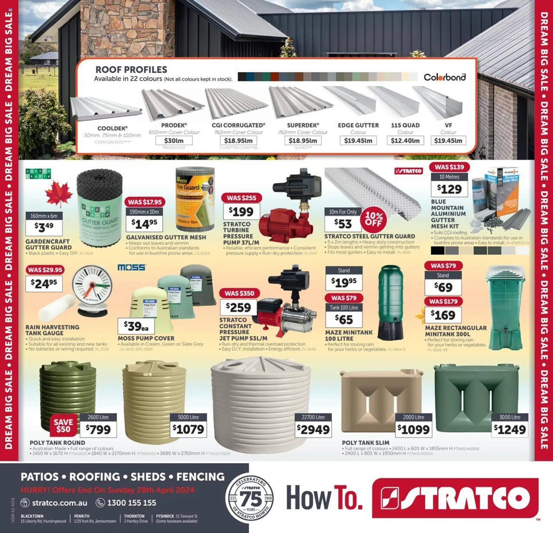 Stratco catalogue - Catalogue valid from 25 March to 28 April 2024 - page 12
