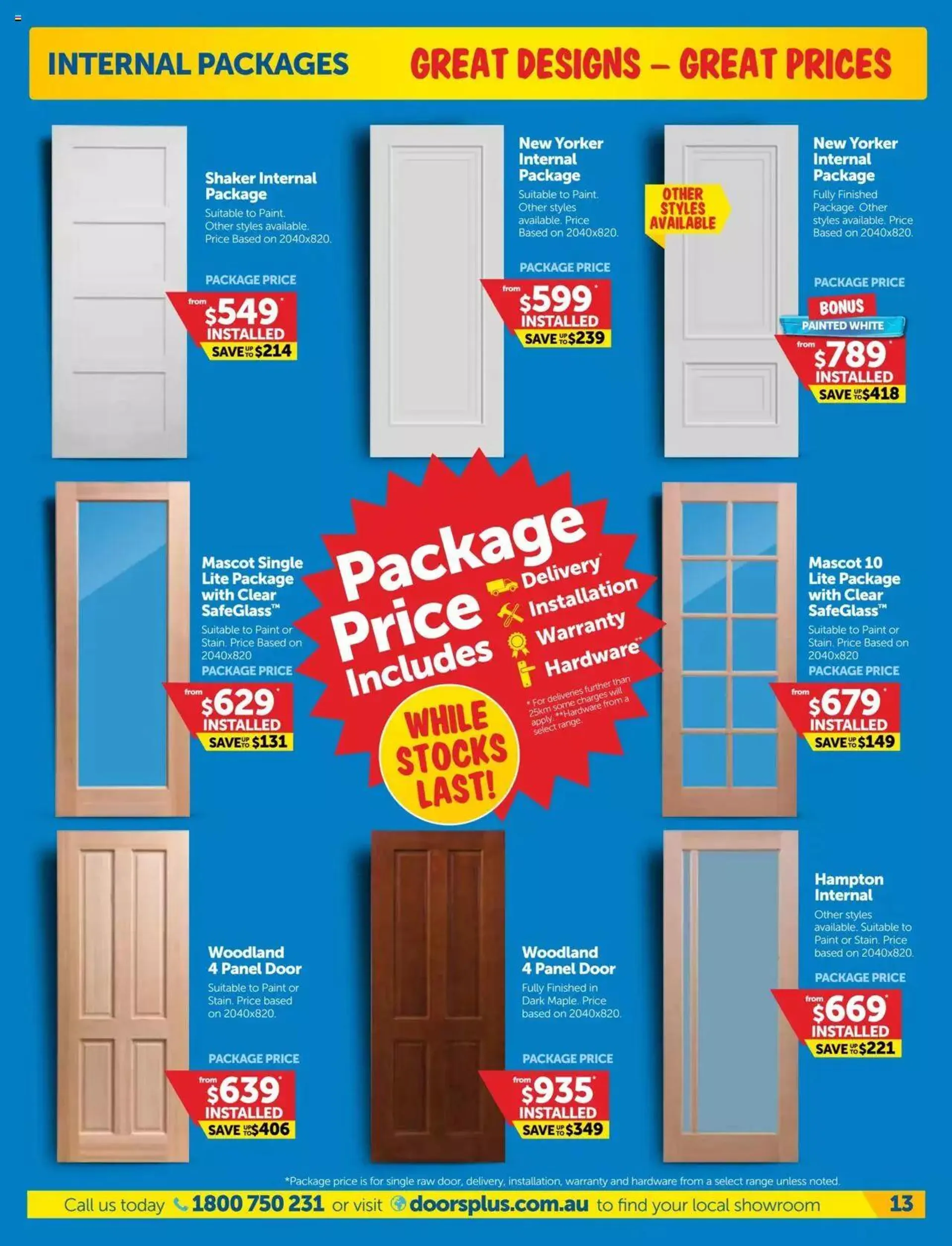 Doors Plus Catalogue - Catalogue valid from 1 December to 6 February 2024 - page 13