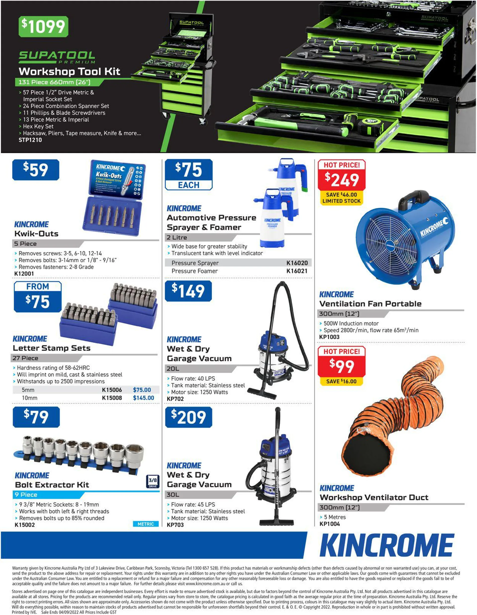 Kincrome Current catalogue - 20