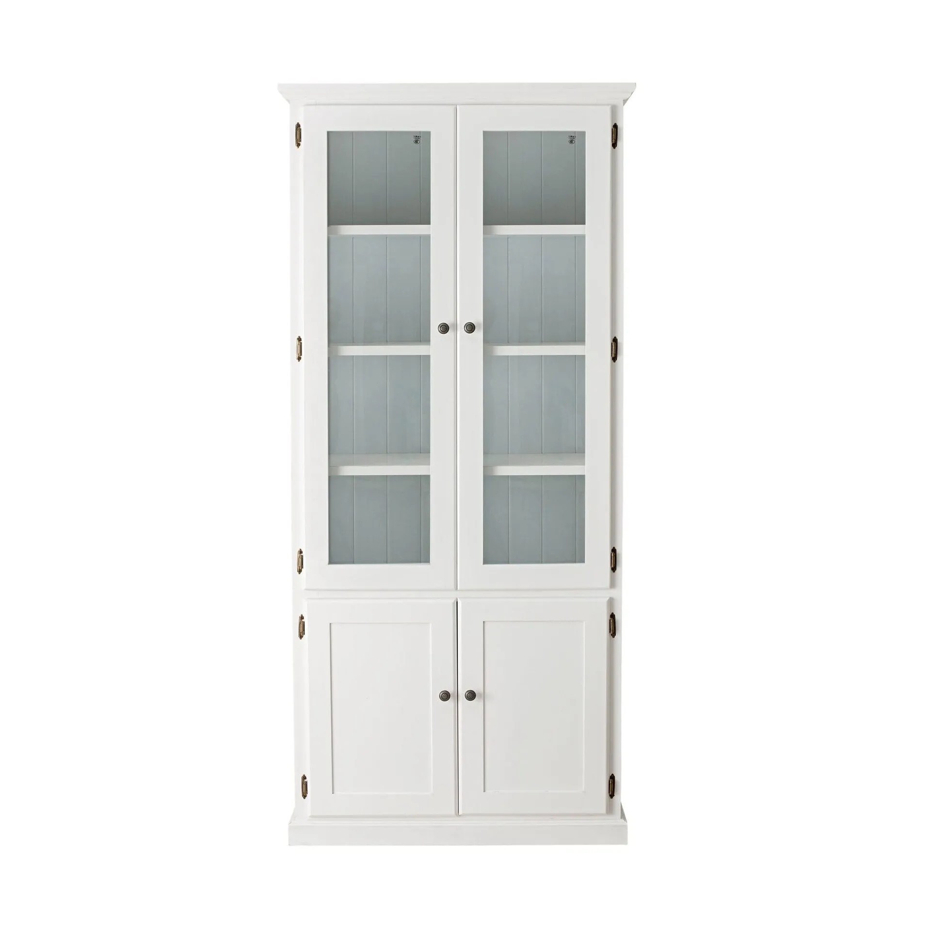 Armand 4 Door Display Cabinet 94.6 x 206cm White