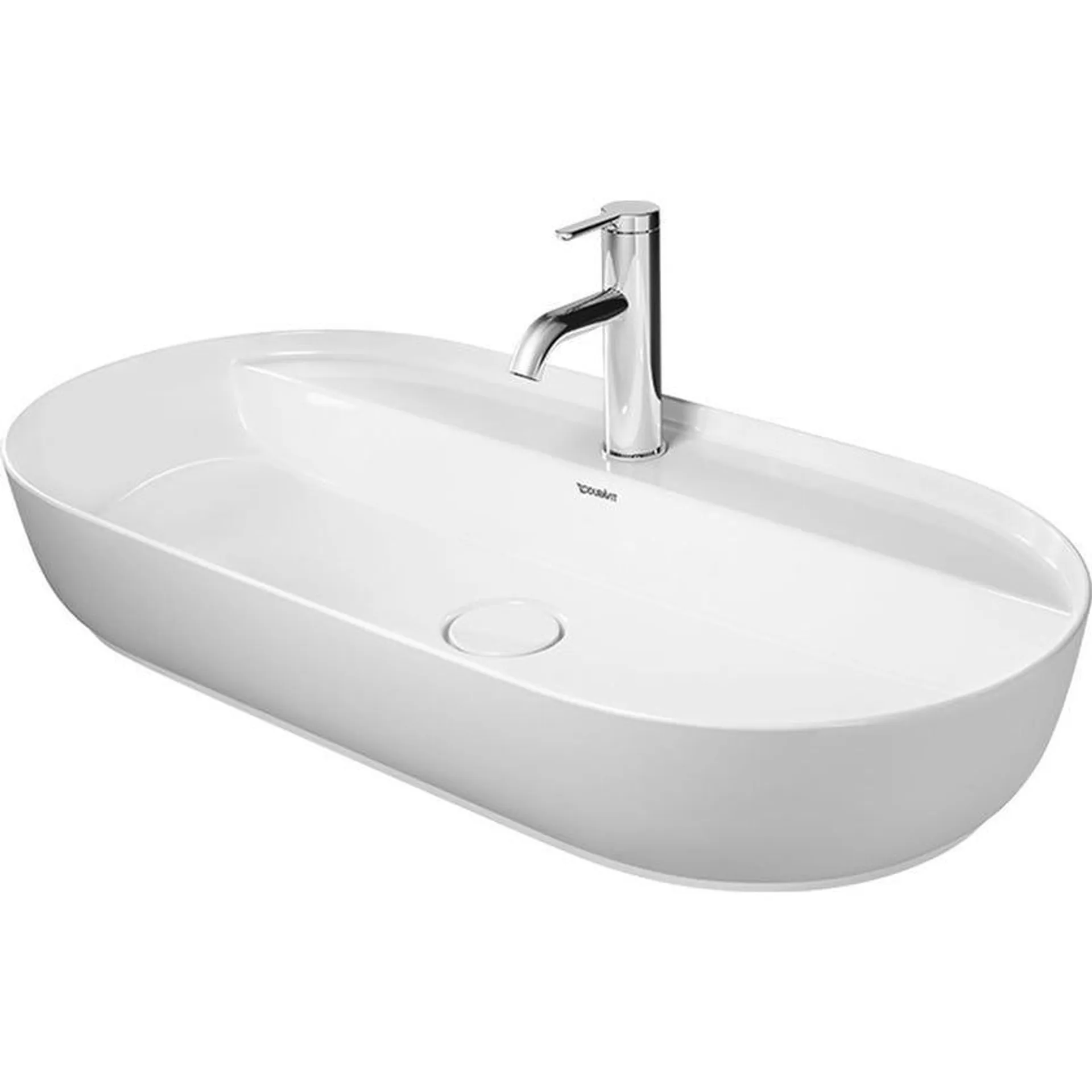 Duravit 0380800000P Luv Above Counter Basin with Taphole