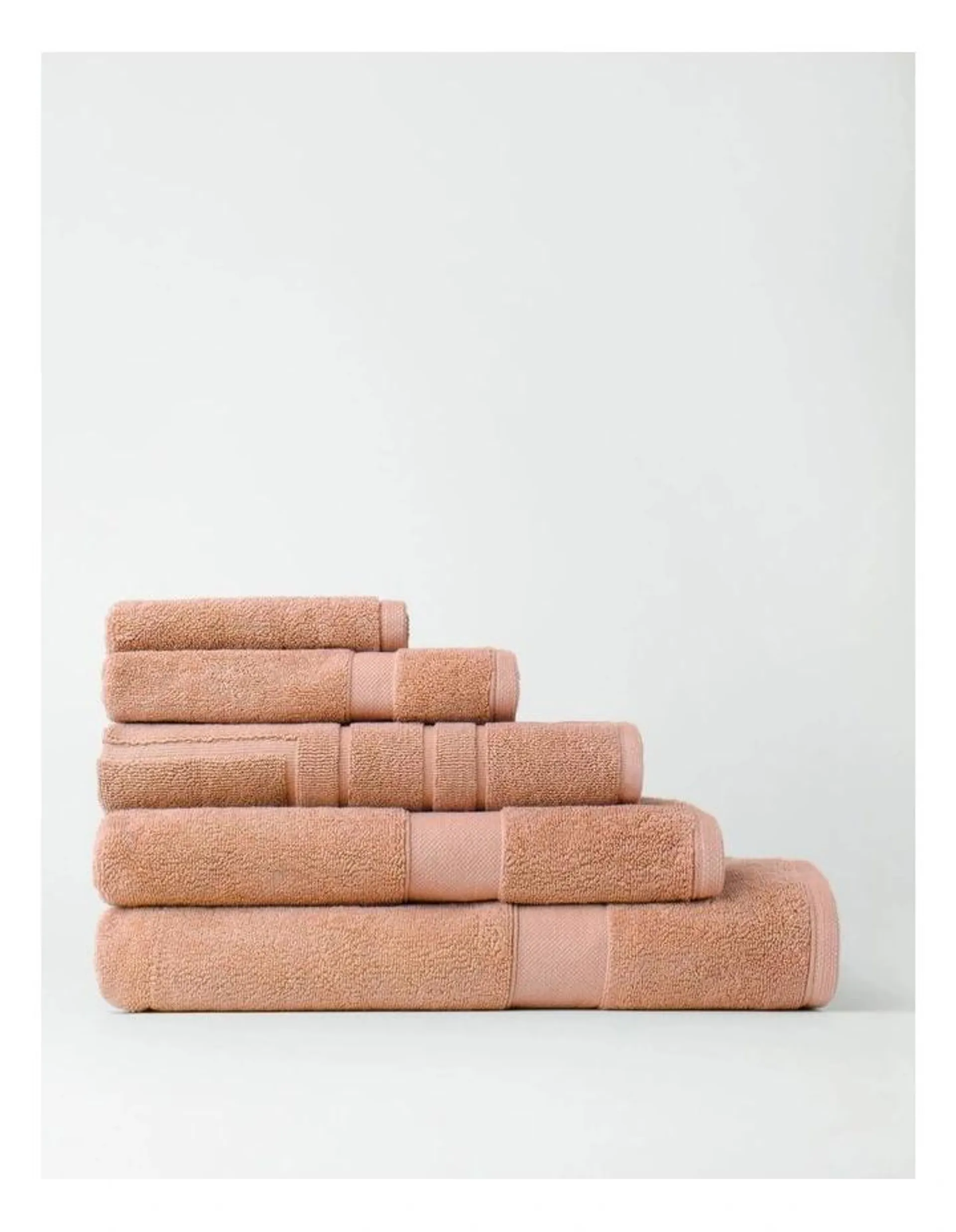 Luxury Egyptian Towel Range in Pink