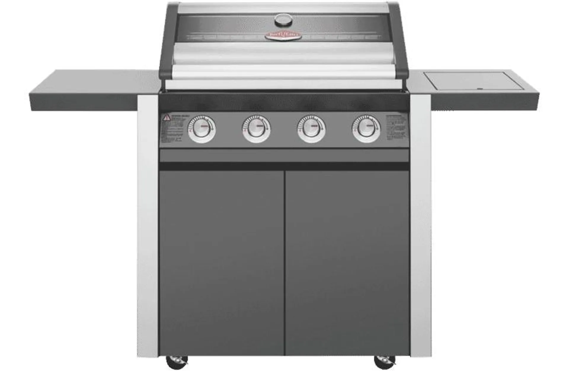 BeefEater 1600 Series Dark 4 Burner BBQ & Trolley