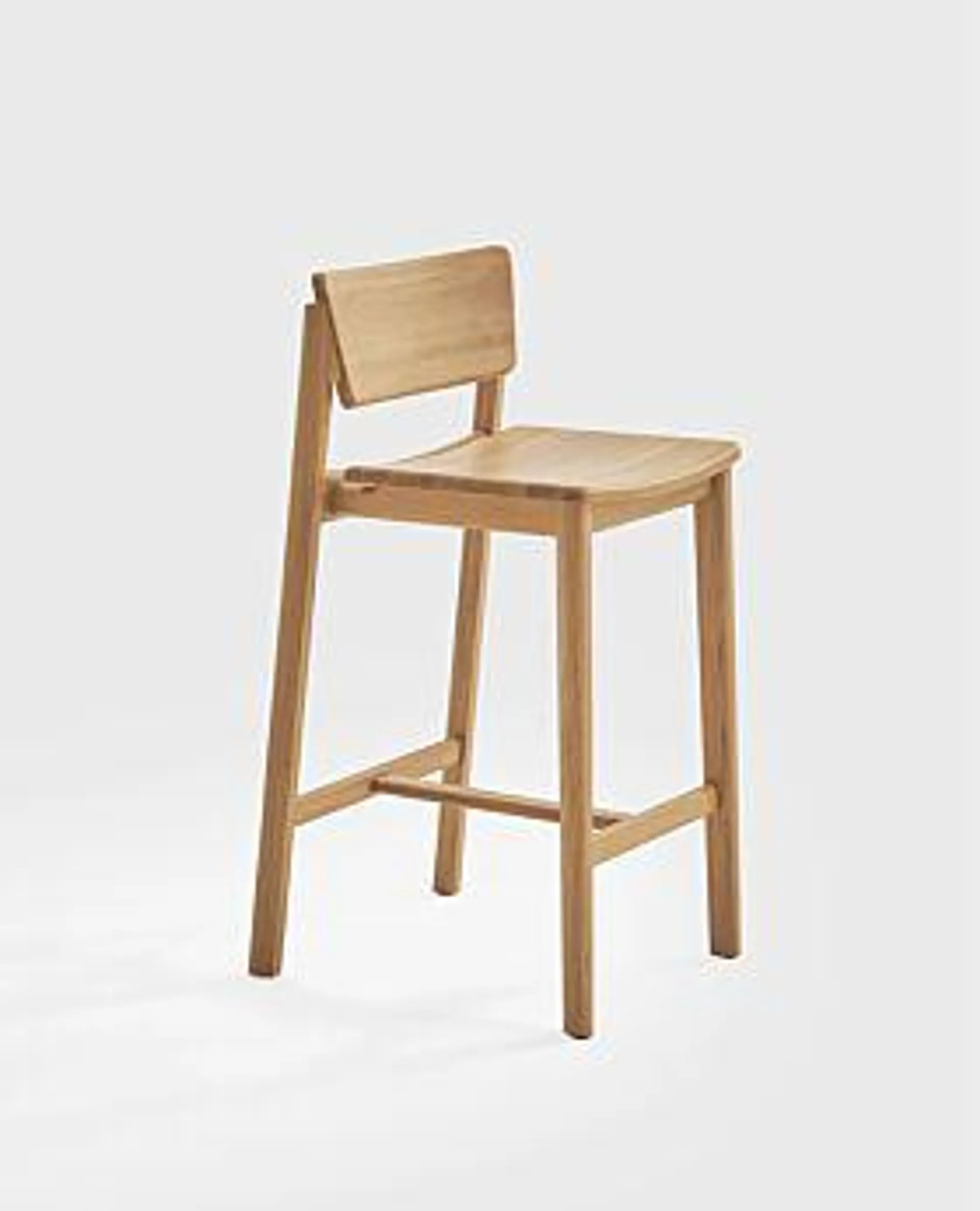 Axel counter stool - natural oak