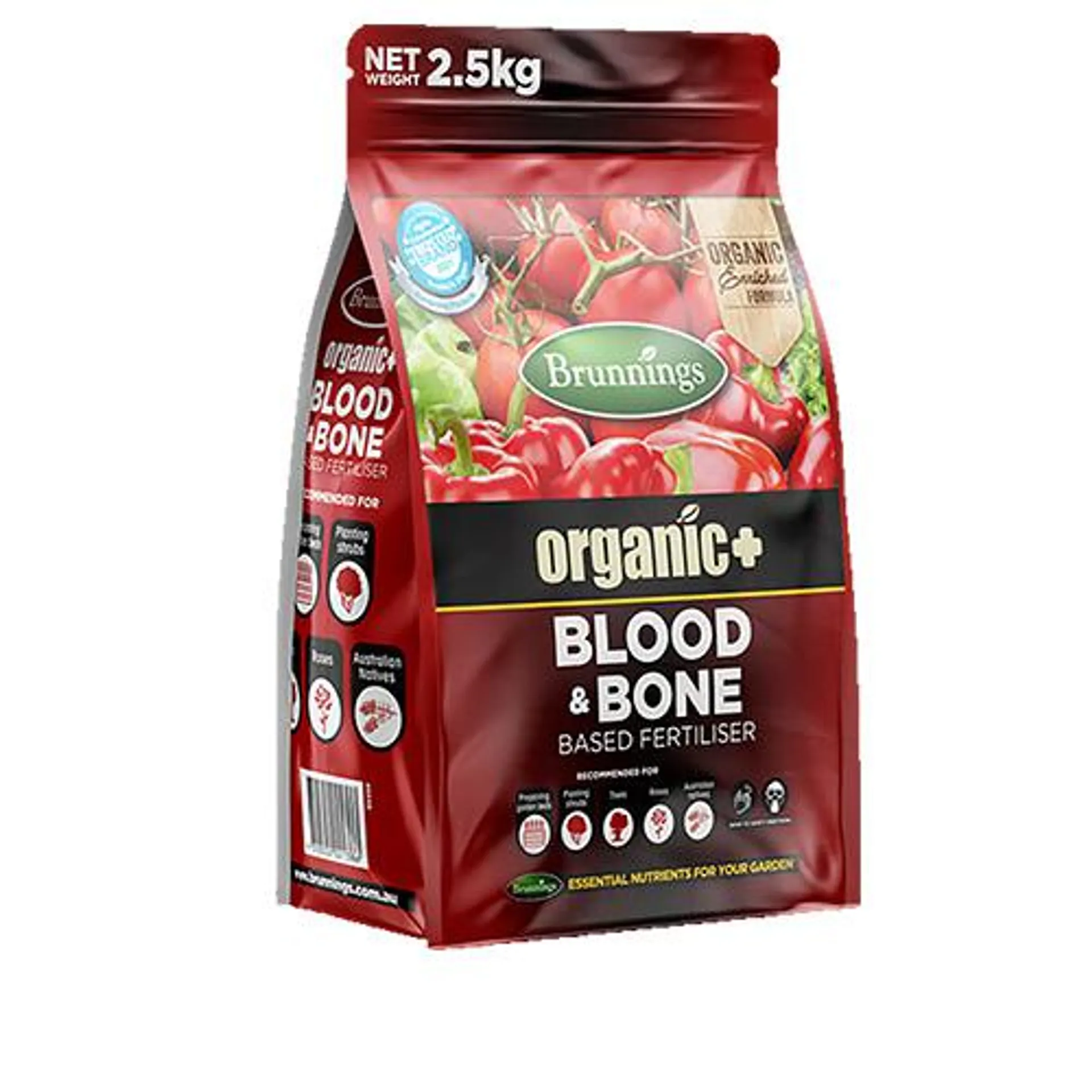 Brunnings Blood & Bone Based Fertiliser 2.5kg