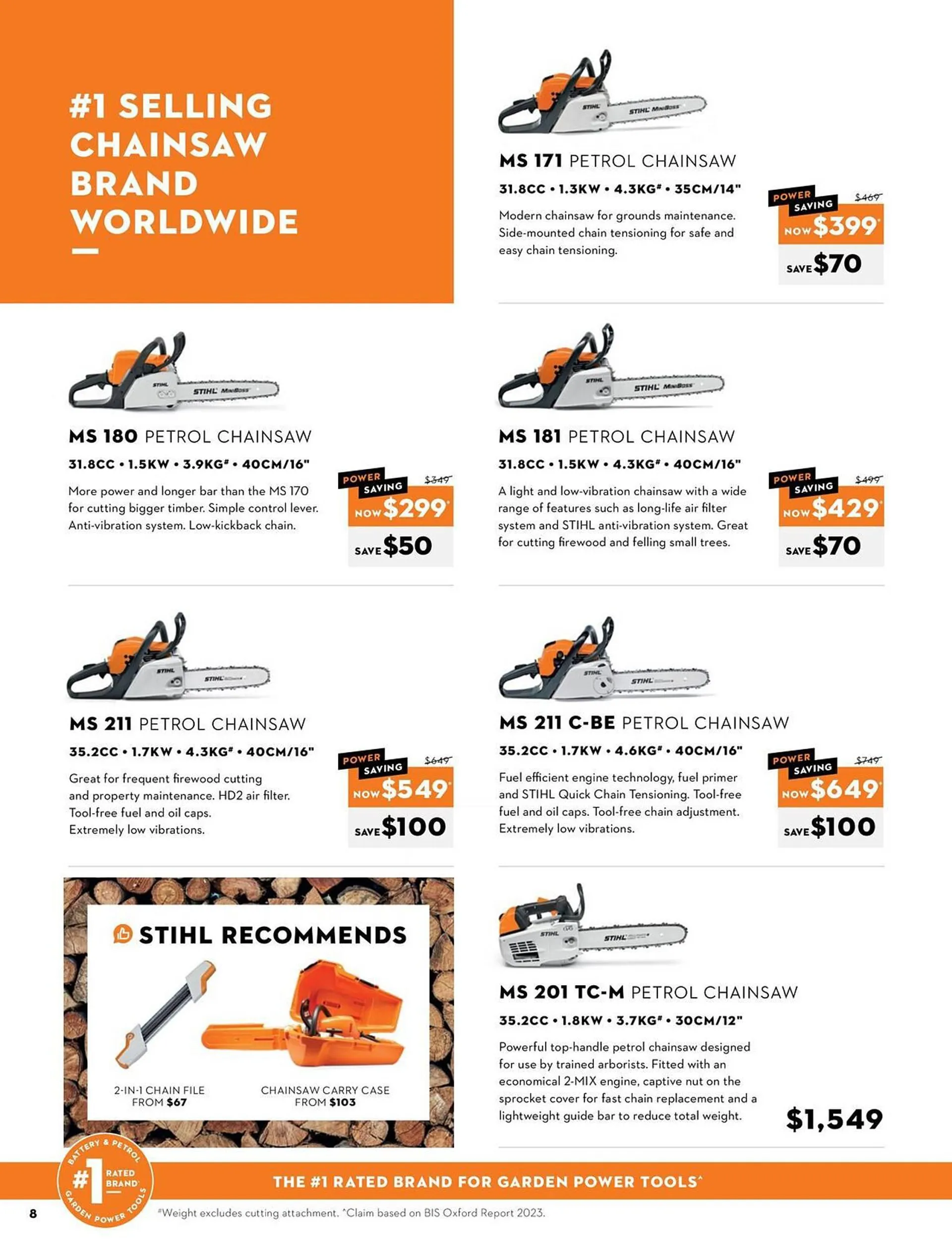 STIHL catalogue - Catalogue valid from 1 March to 31 May 2024 - page 8